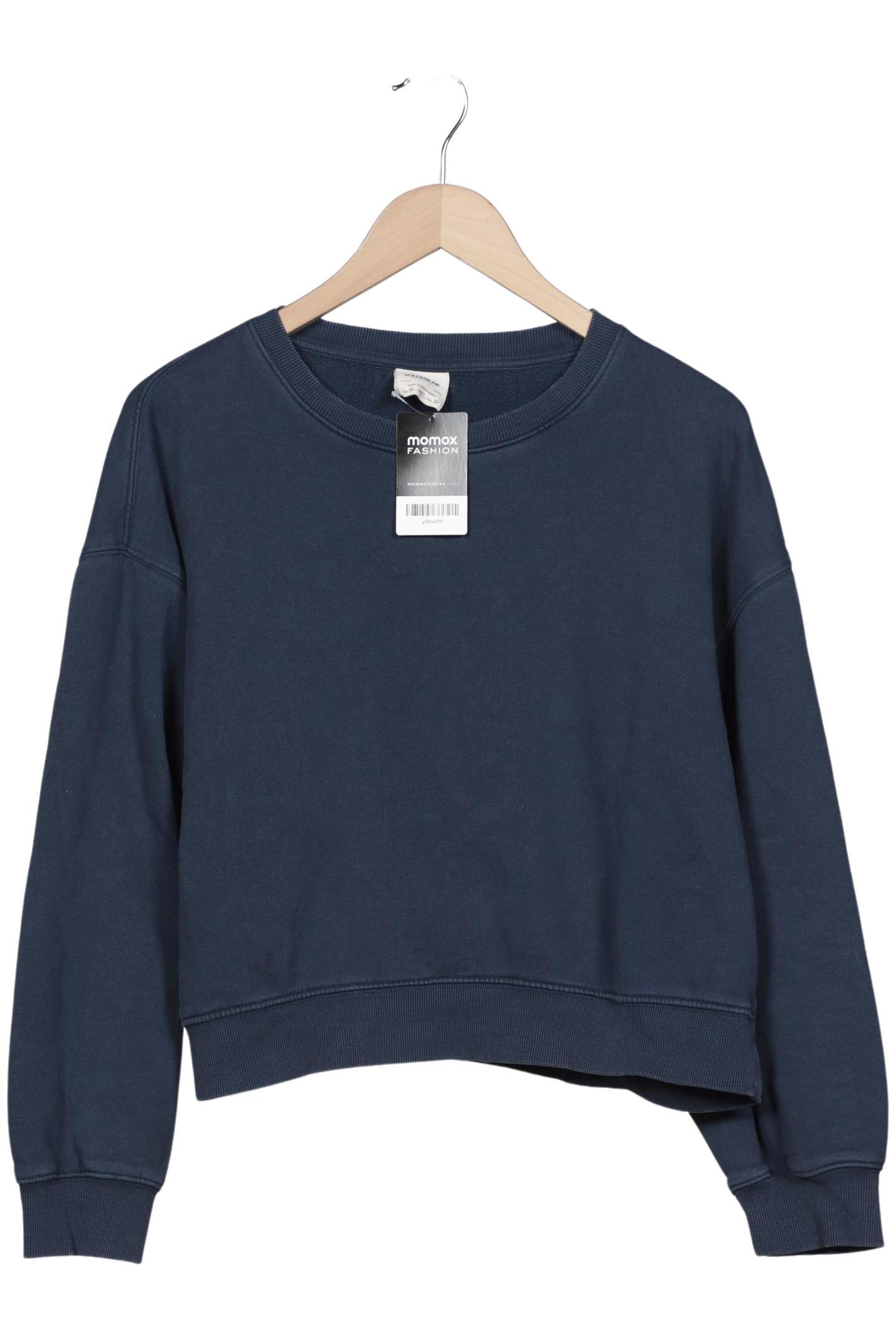 

Pull & Bear Damen Sweatshirt, blau, Gr. 44