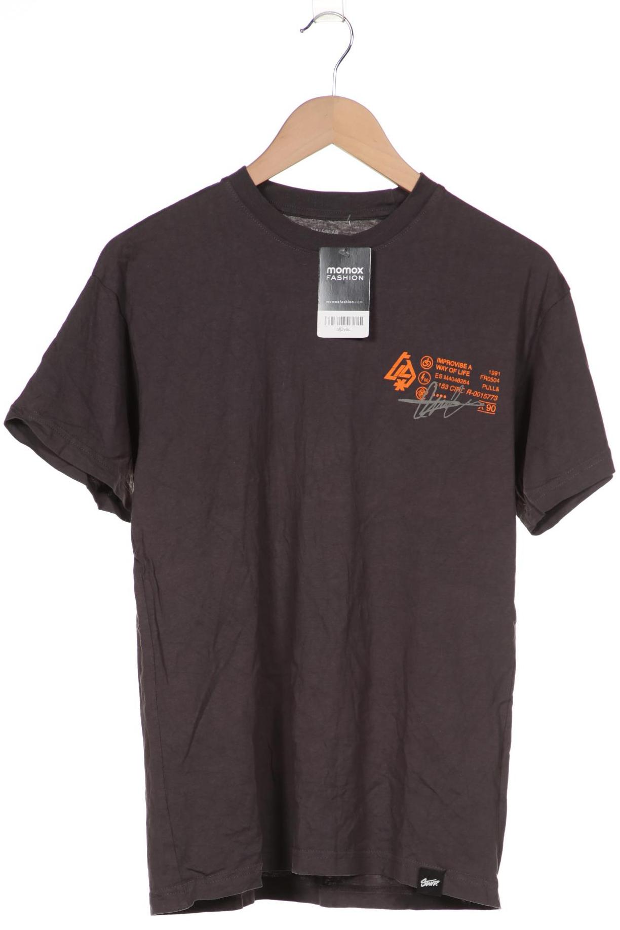 

Pull & Bear Damen T-Shirt, grau, Gr. 34