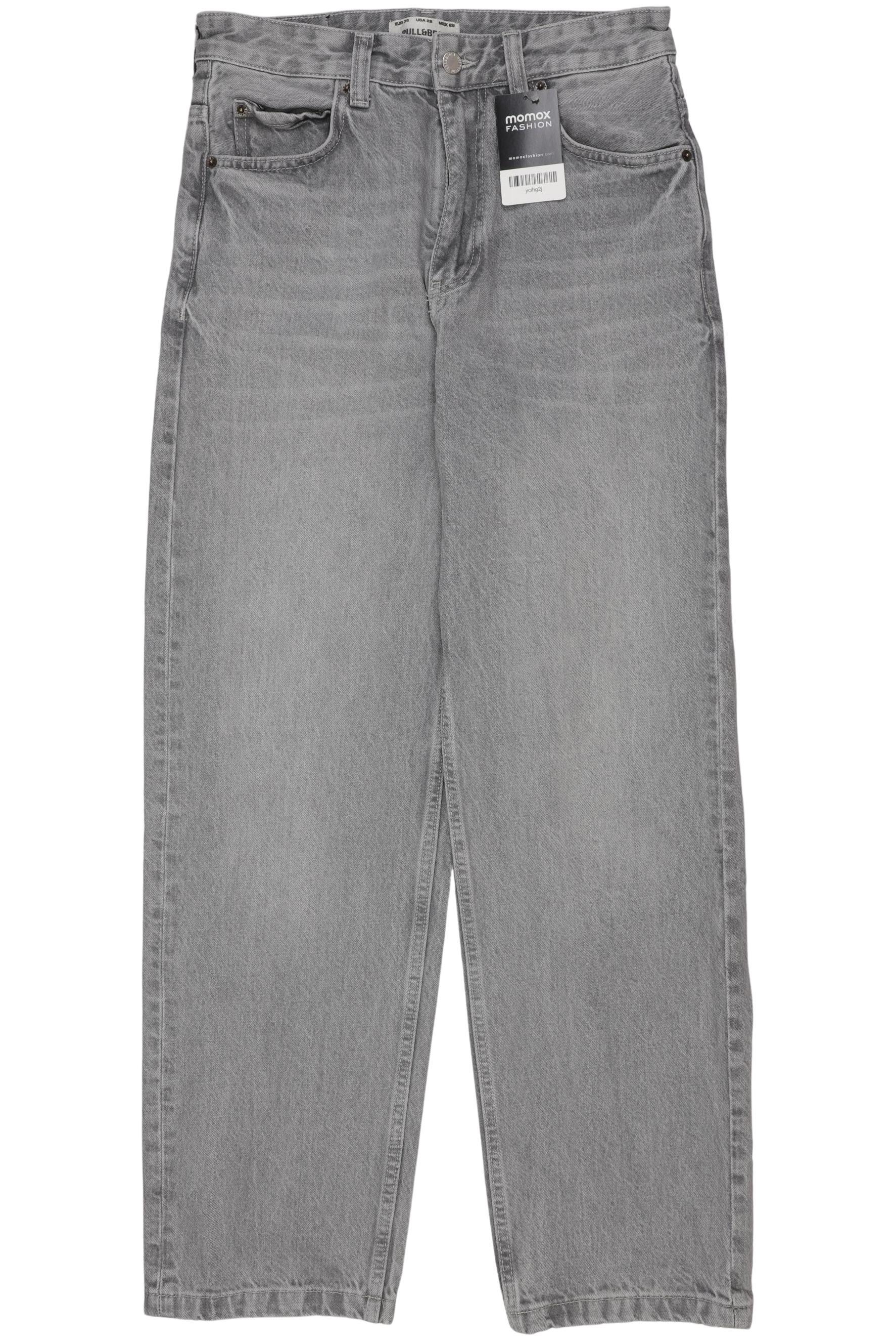 

Pull & Bear Damen Jeans, grau, Gr. 36