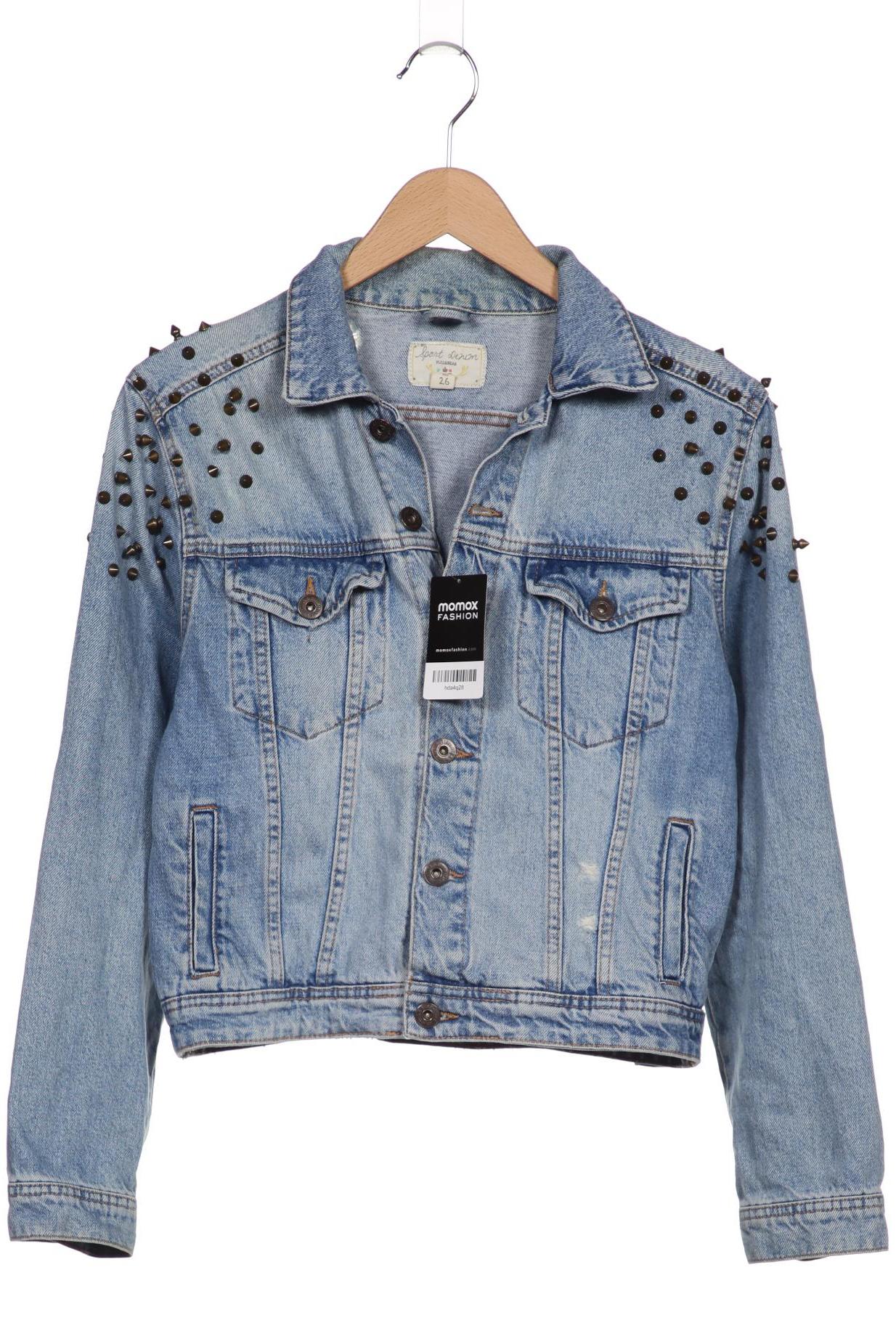

Pull & Bear Damen Jacke, blau, Gr. 36