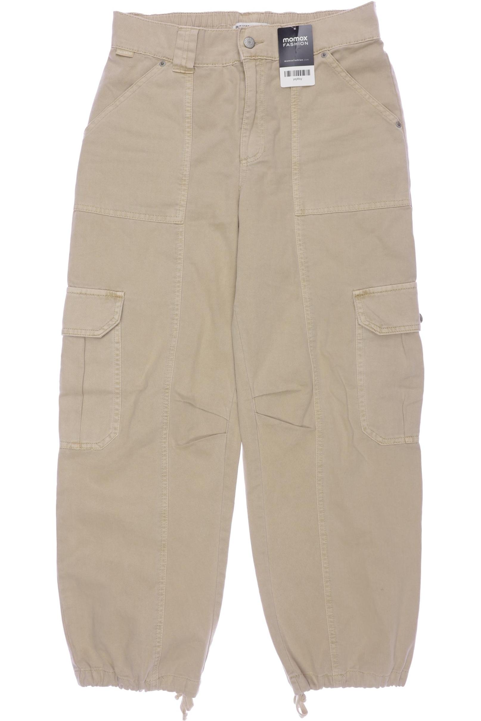 

Pull & Bear Damen Stoffhose, beige, Gr. 38