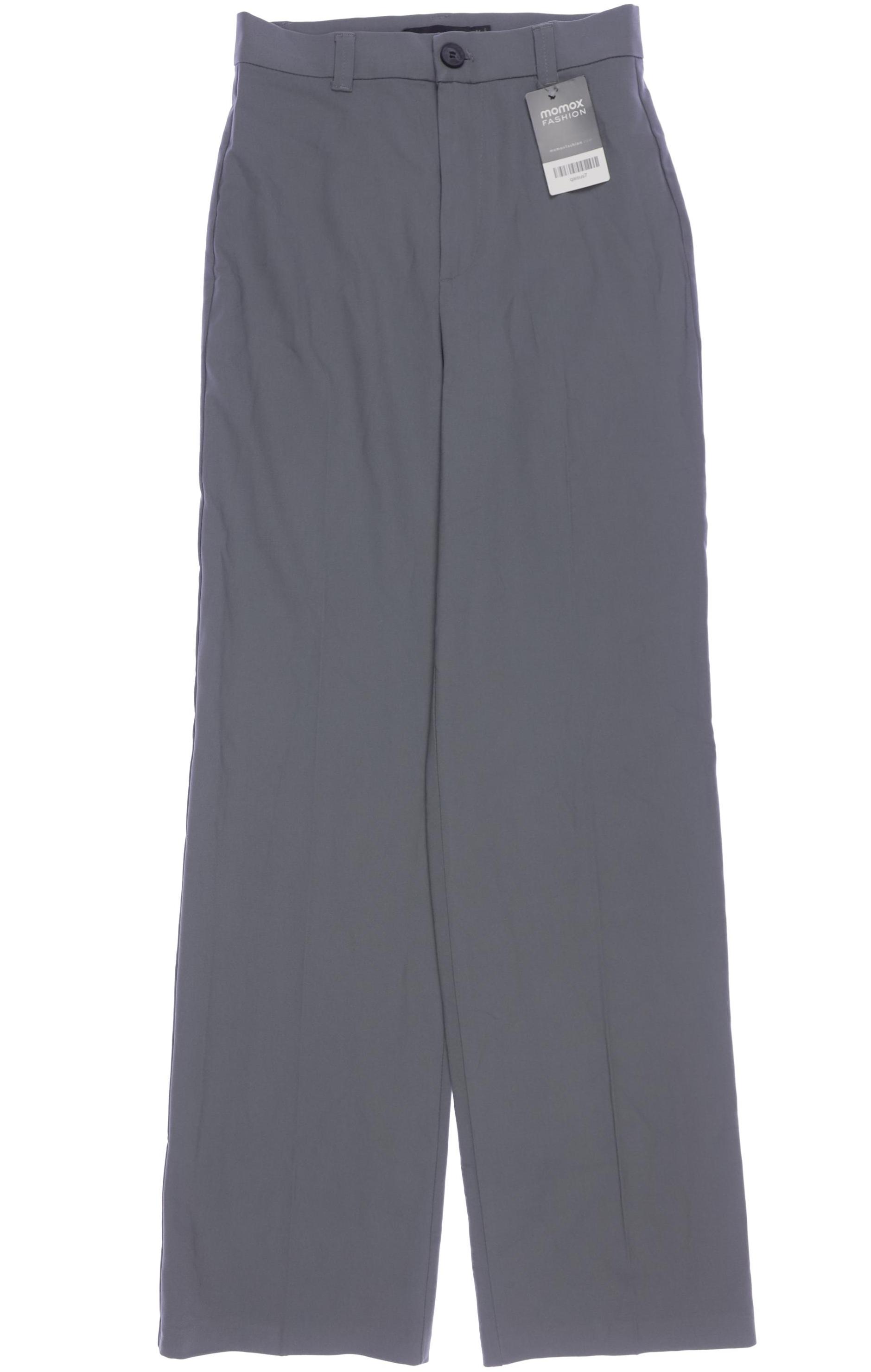 Thumbnail - Pull &amp; Bear Damen Stoffhose, grau, Gr. 34
