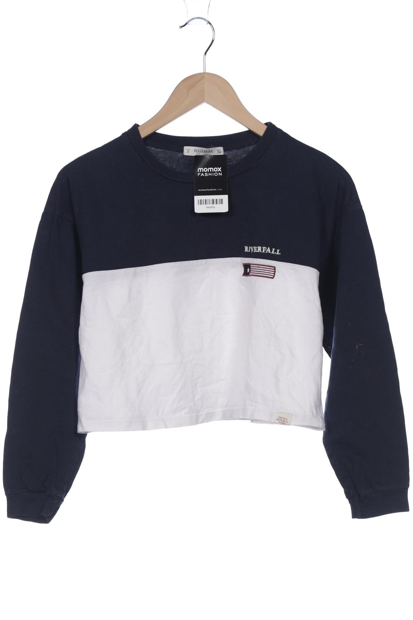 

Pull & Bear Damen Sweatshirt, marineblau, Gr. 36