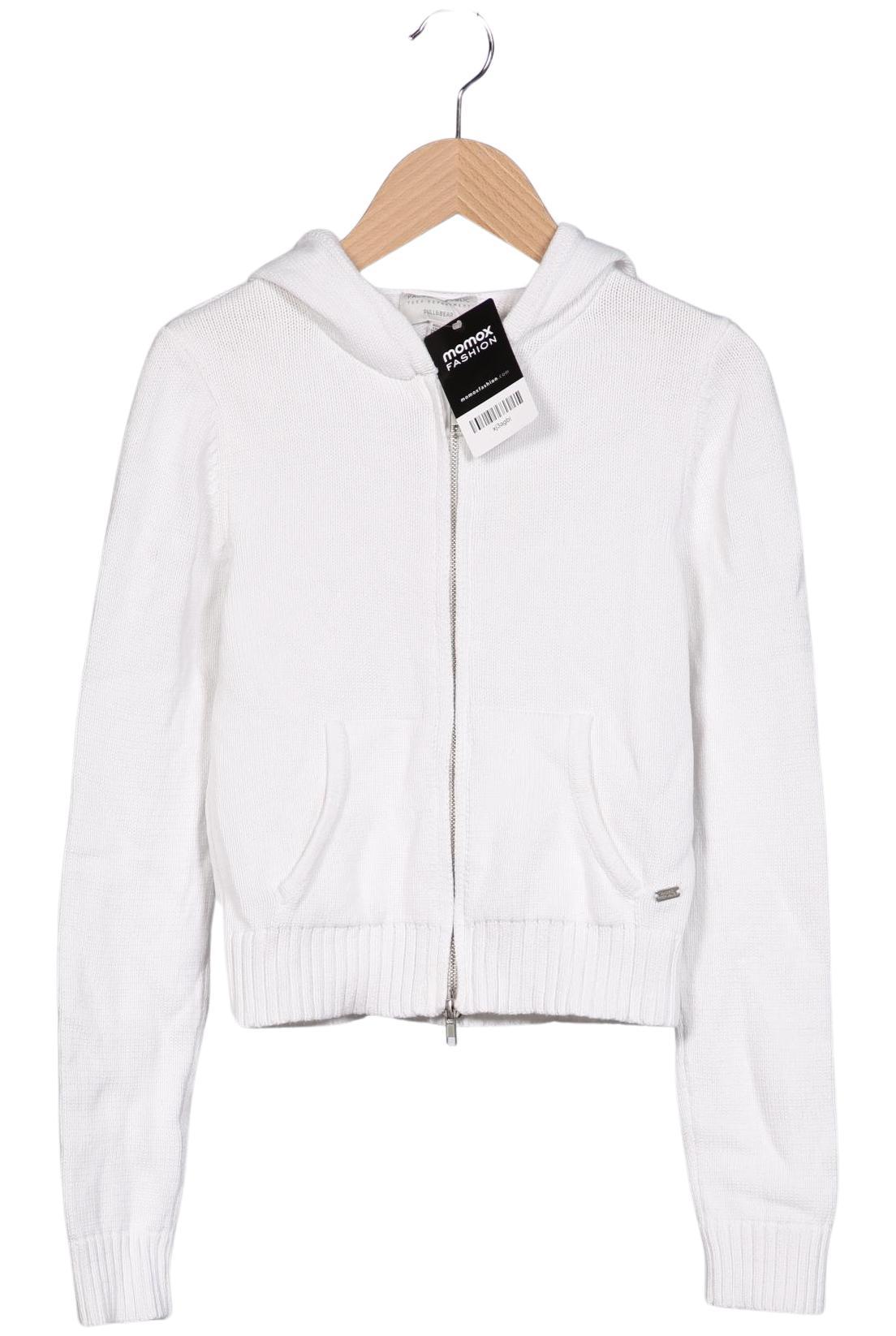 

Pull & Bear Damen Strickjacke, weiß, Gr. 34