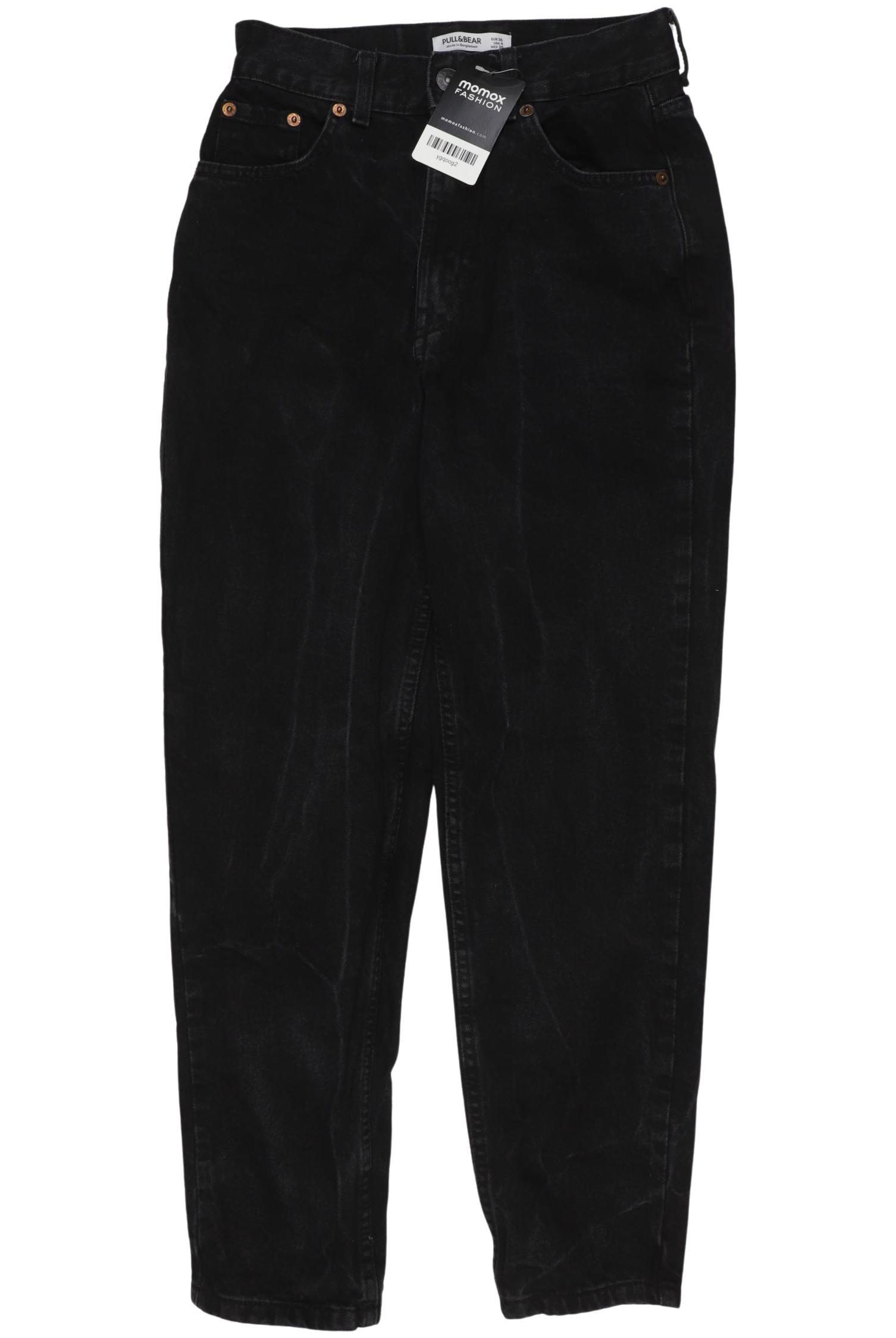 

Pull & Bear Damen Jeans, schwarz, Gr. 36