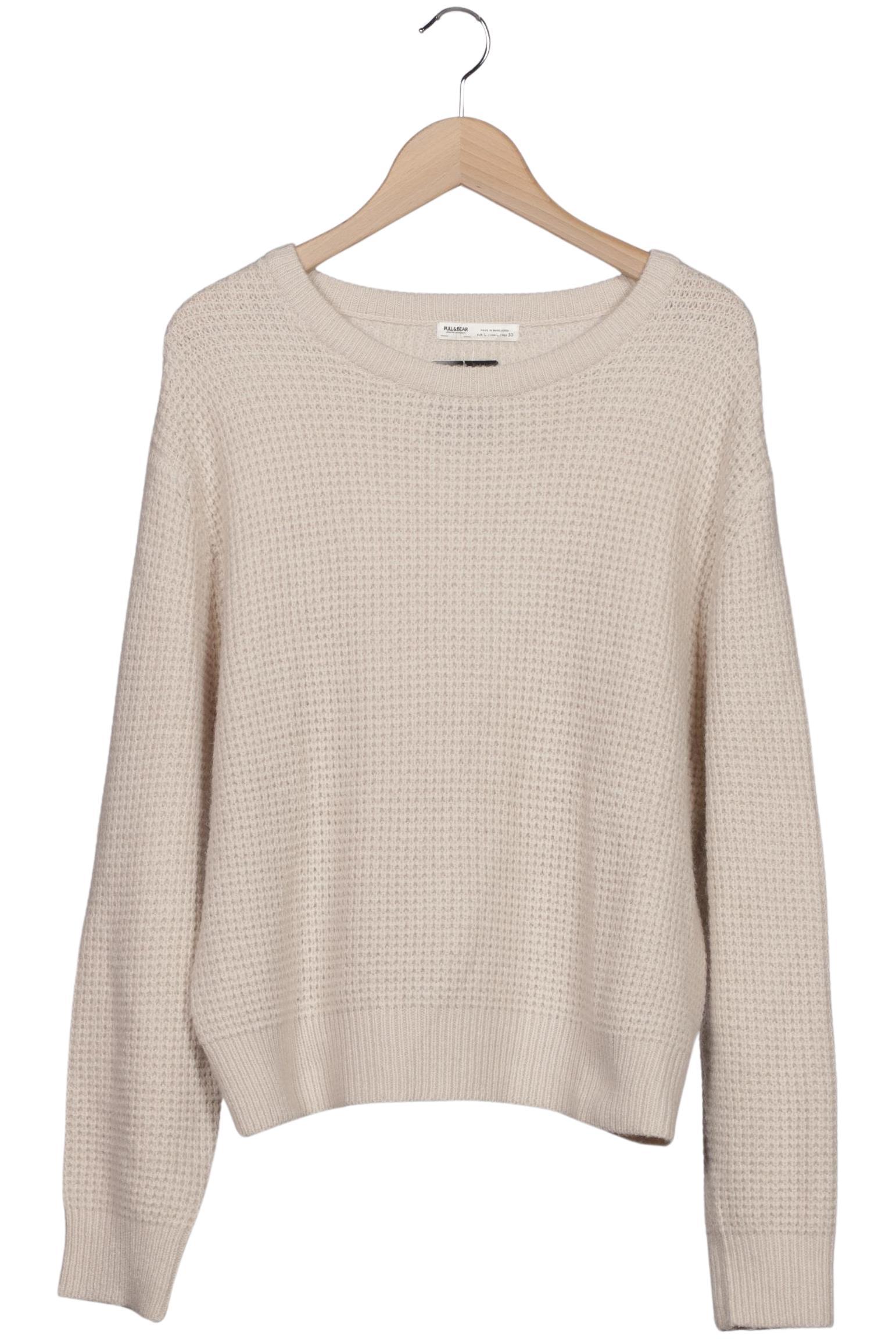 

Pull & Bear Damen Pullover, beige, Gr. 42