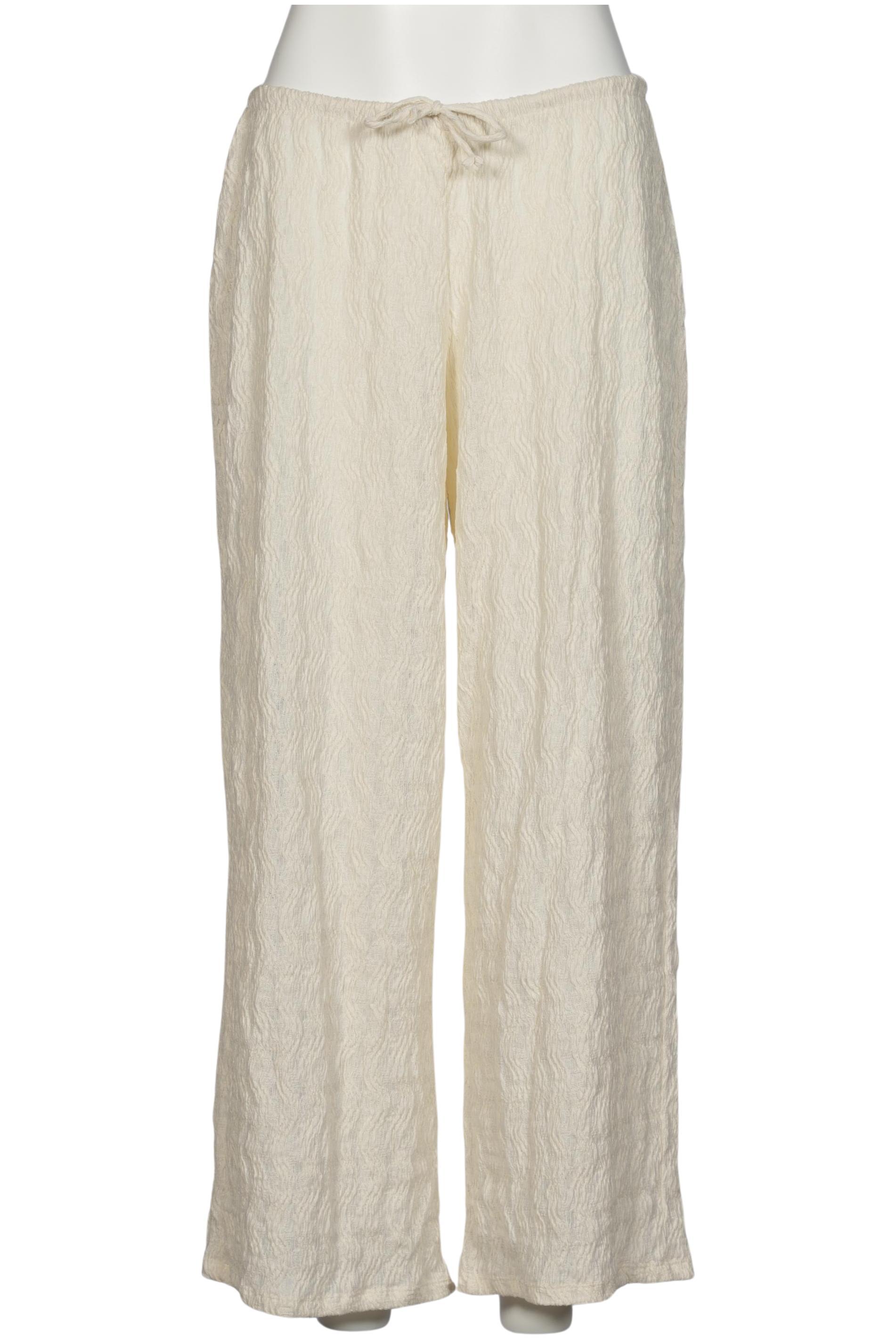 

Pull & Bear Damen Stoffhose, cremeweiß, Gr. 0