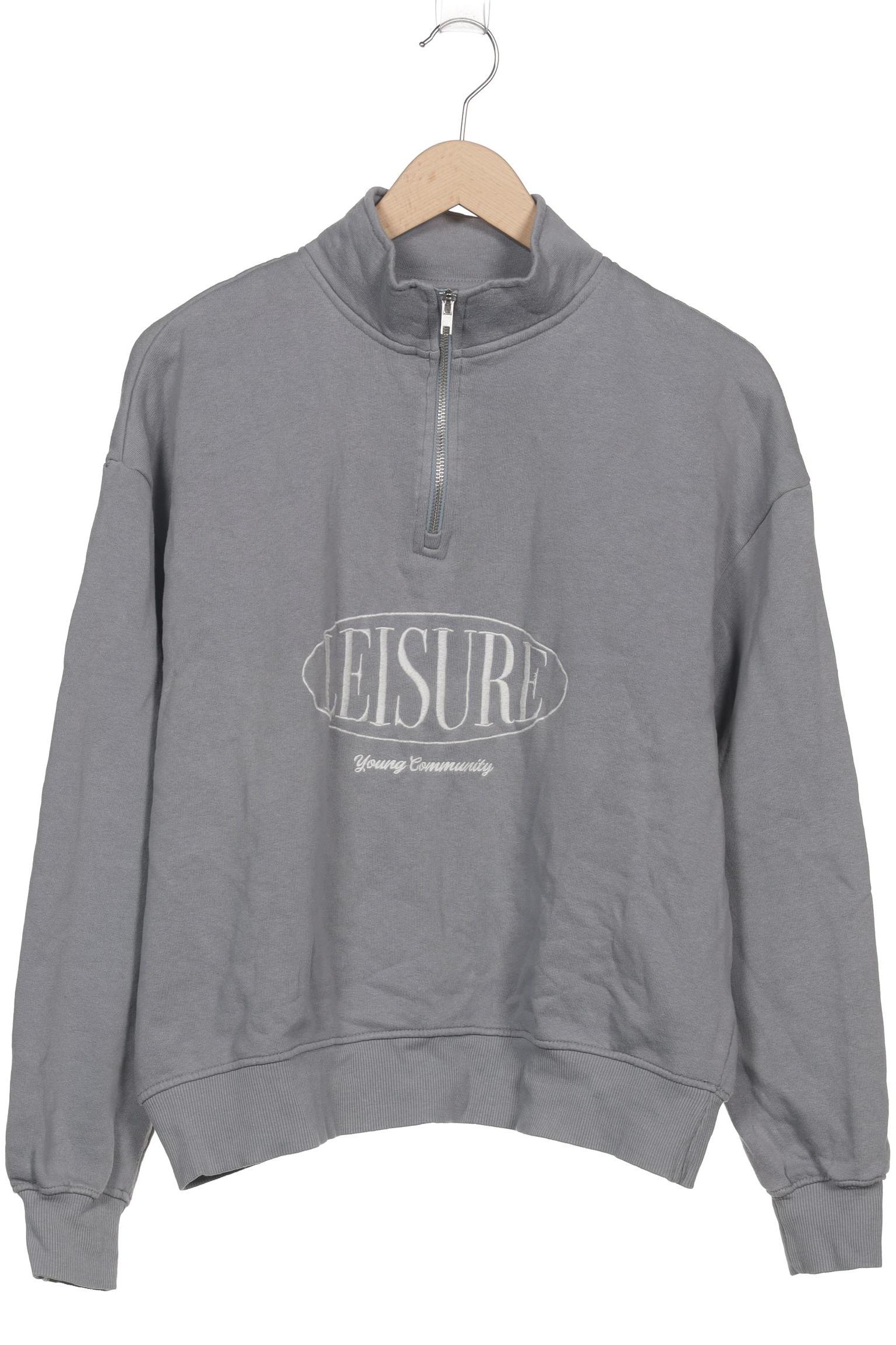 

Pull & Bear Damen Sweatshirt, grau, Gr. 36