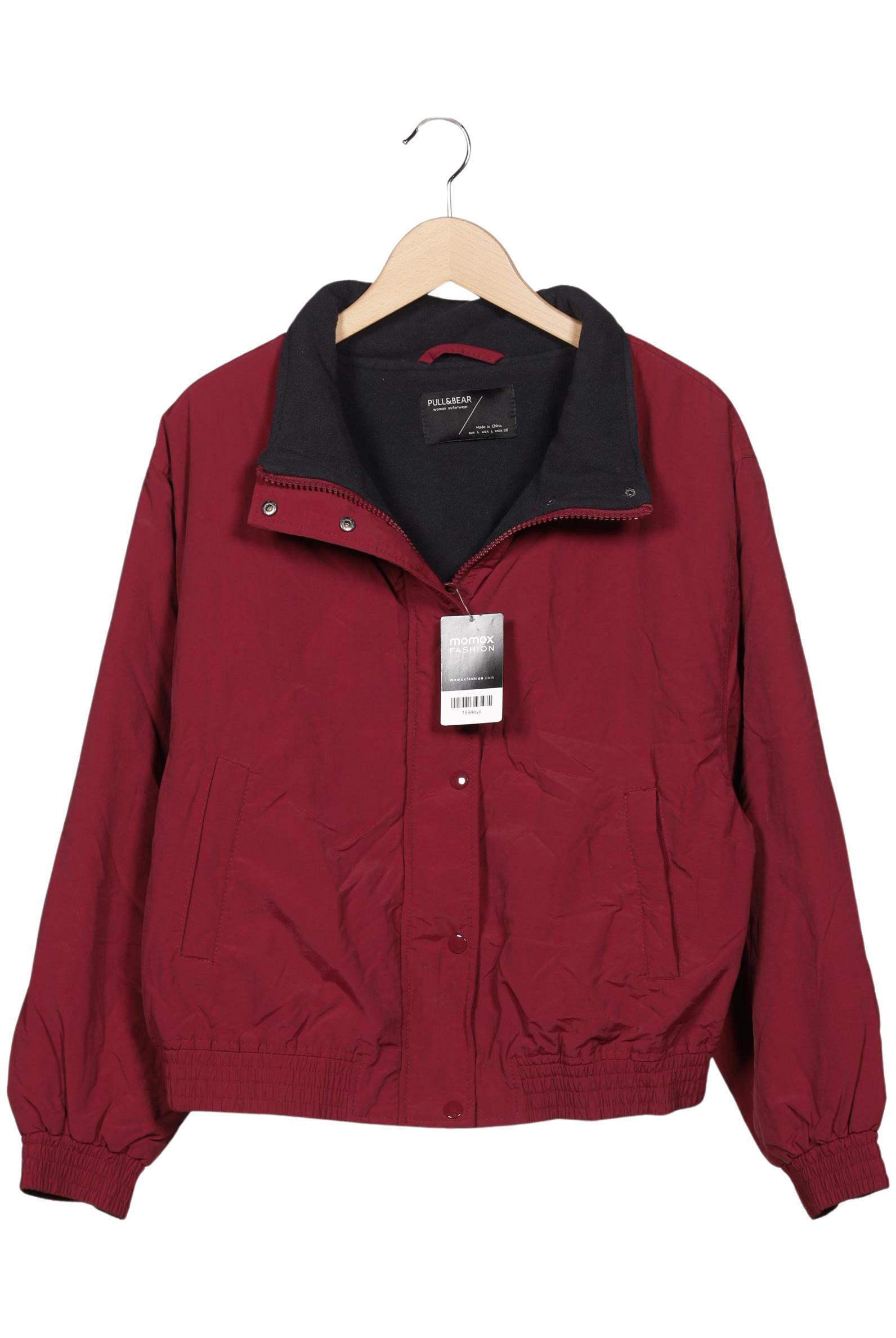 

Pull & Bear Damen Jacke, rot, Gr. 42