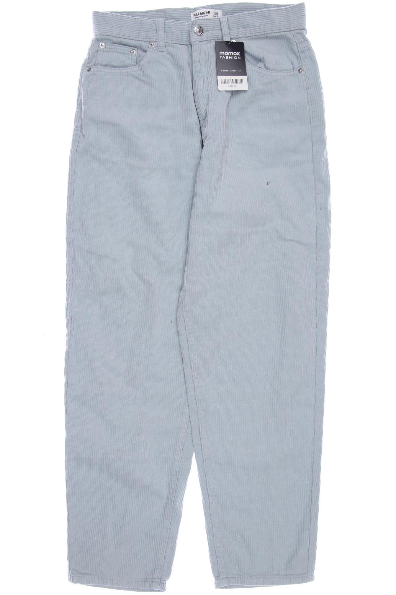 

Pull & Bear Damen Stoffhose, türkis, Gr. 38