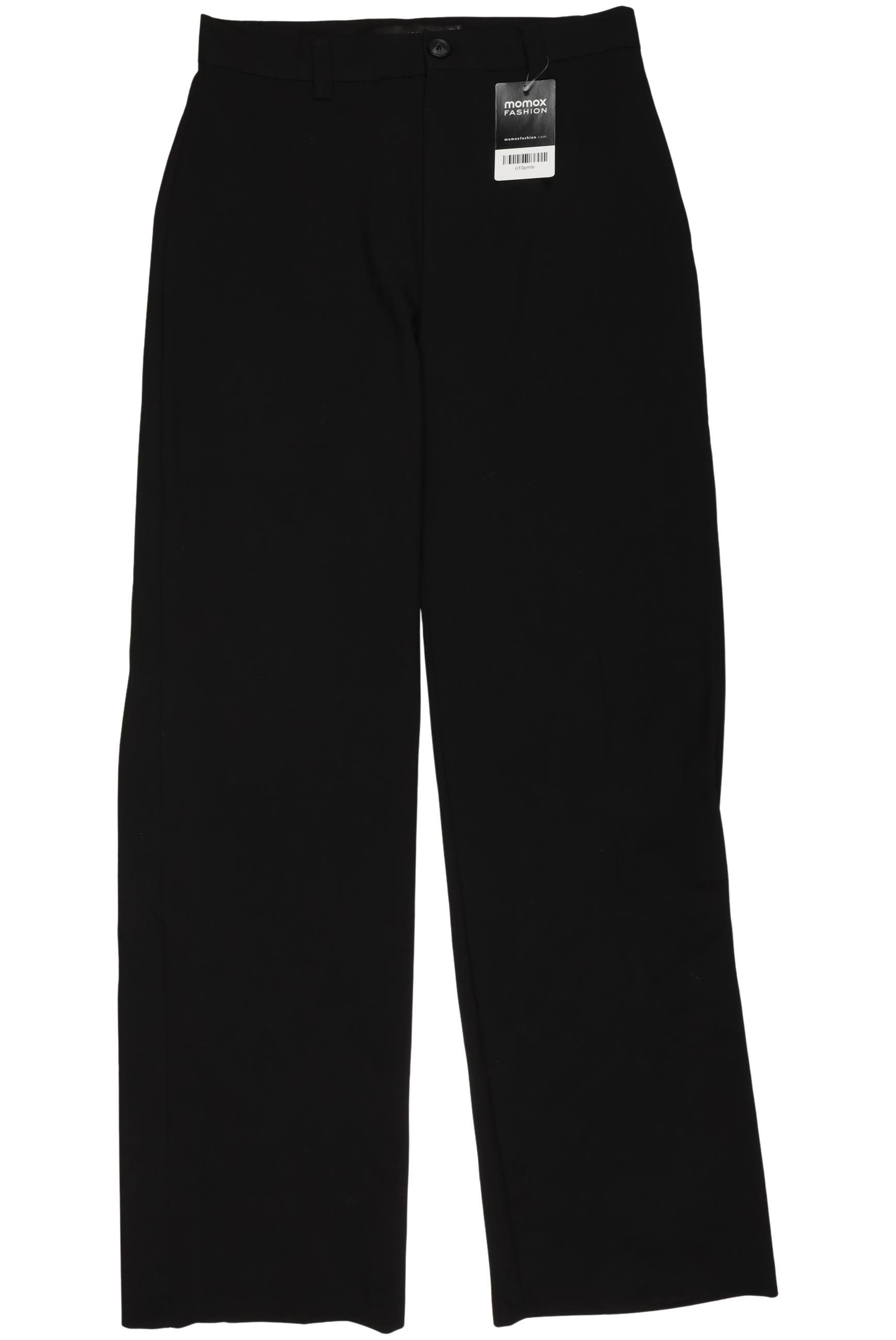 

Pull & Bear Damen Stoffhose, schwarz, Gr. 38