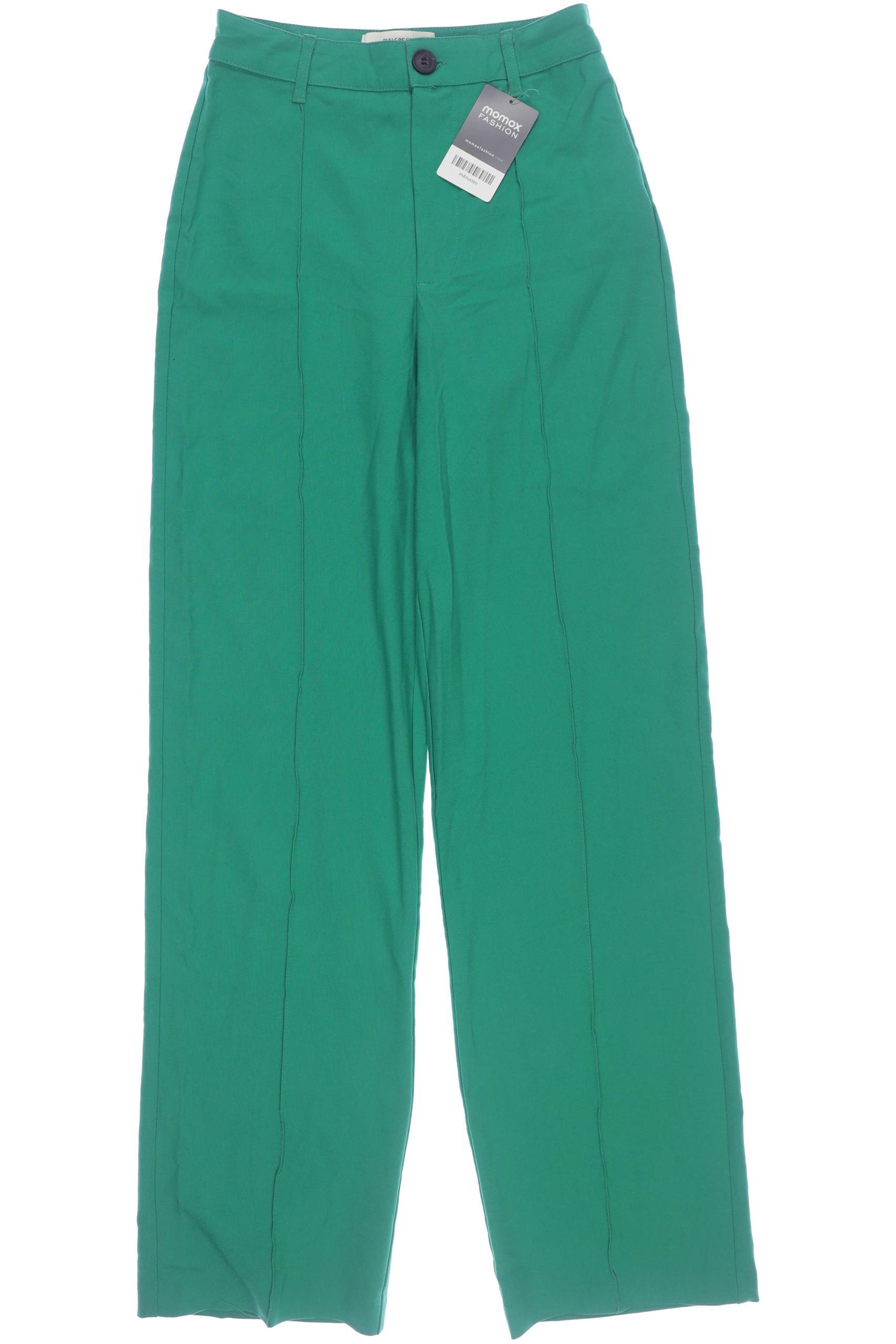 

Pull & Bear Damen Stoffhose, grün, Gr. 0