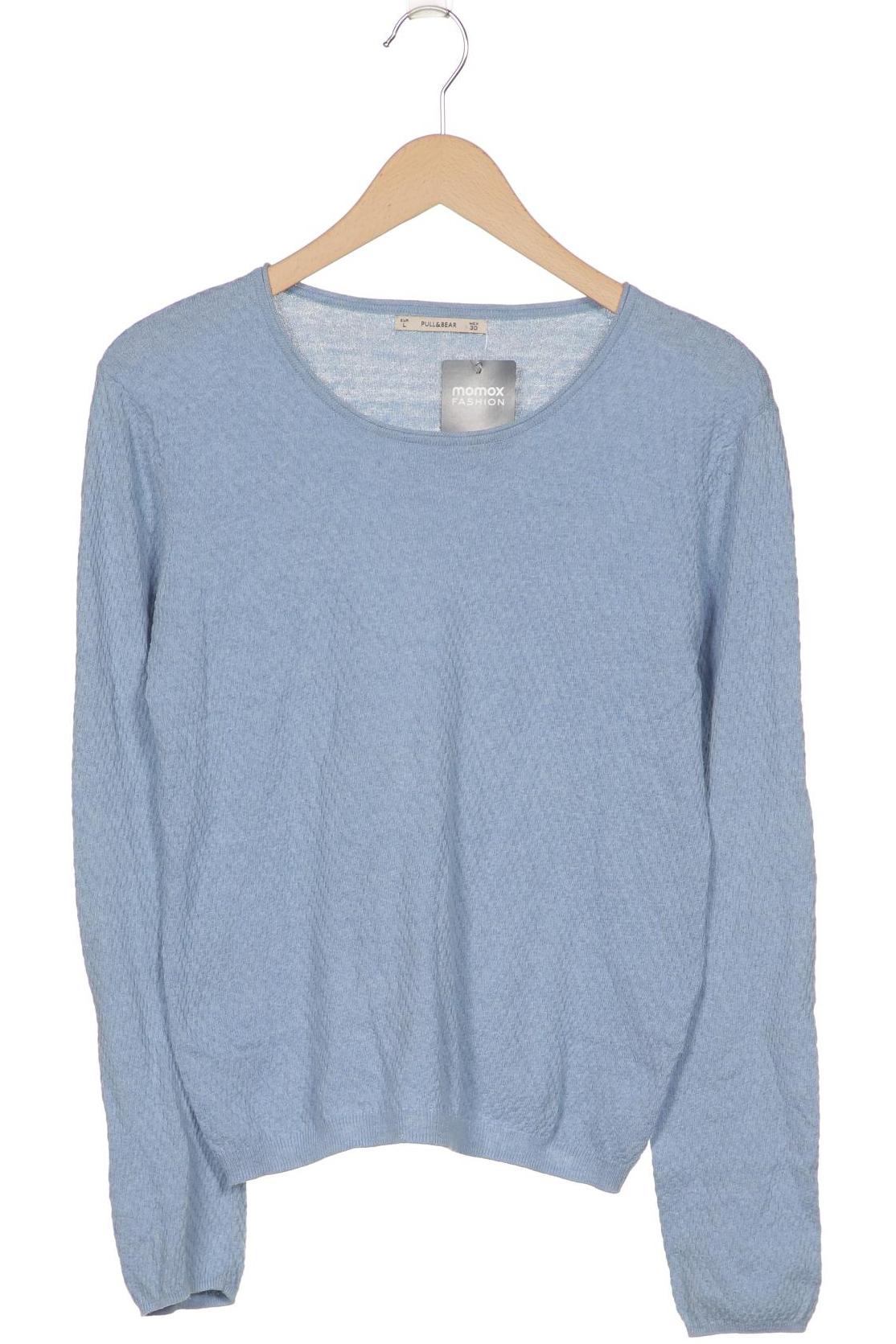

Pull & Bear Damen Pullover, hellblau, Gr. 42