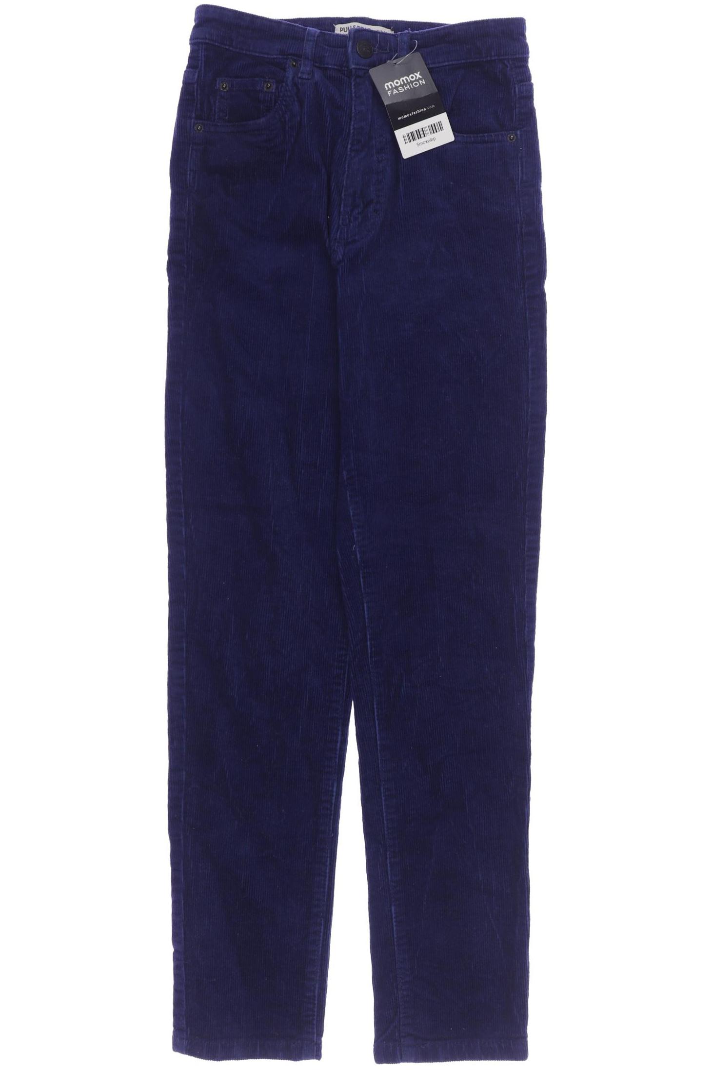 

Pull & Bear Damen Stoffhose, blau, Gr. 32