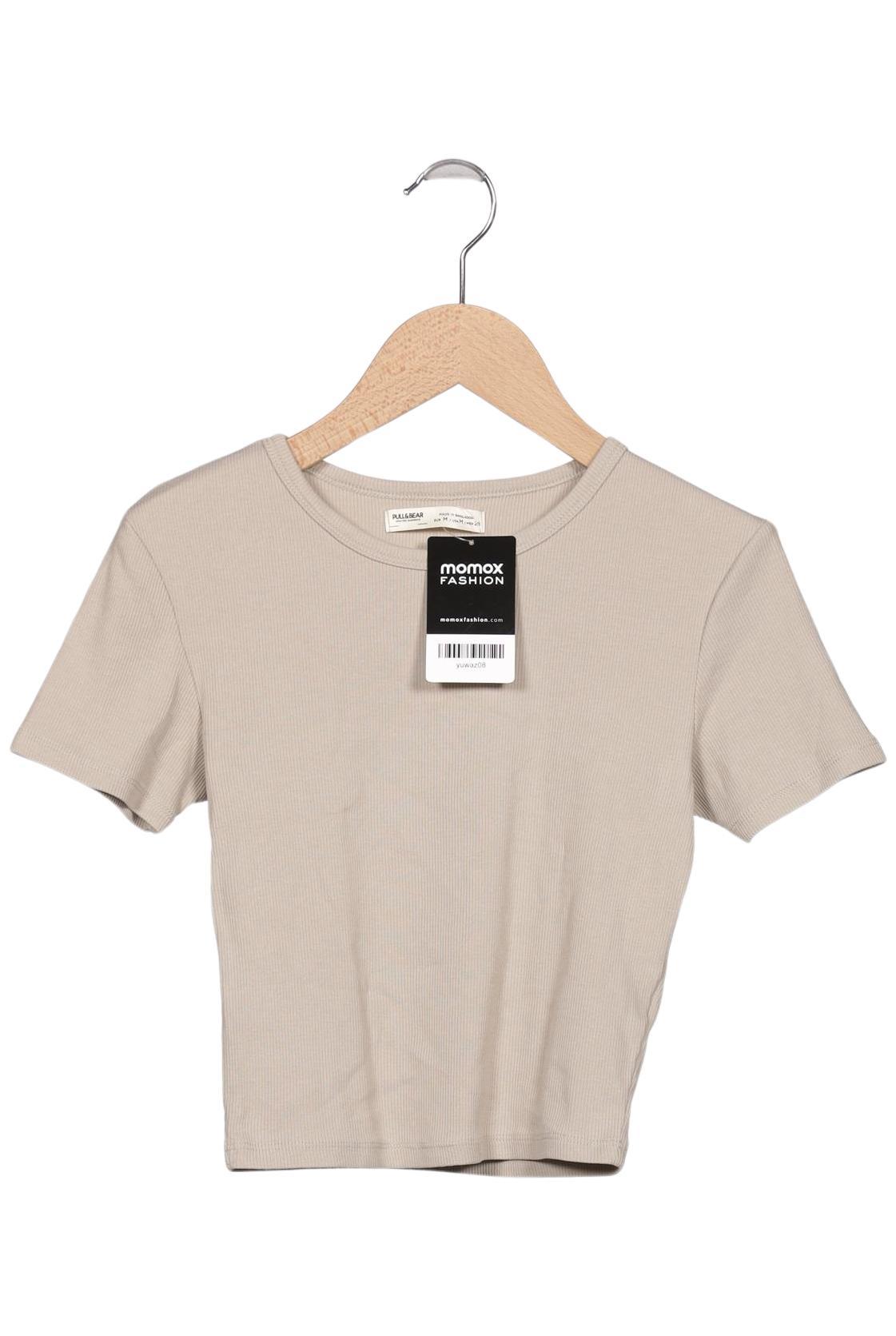 

Pull & Bear Damen T-Shirt, beige, Gr. 38