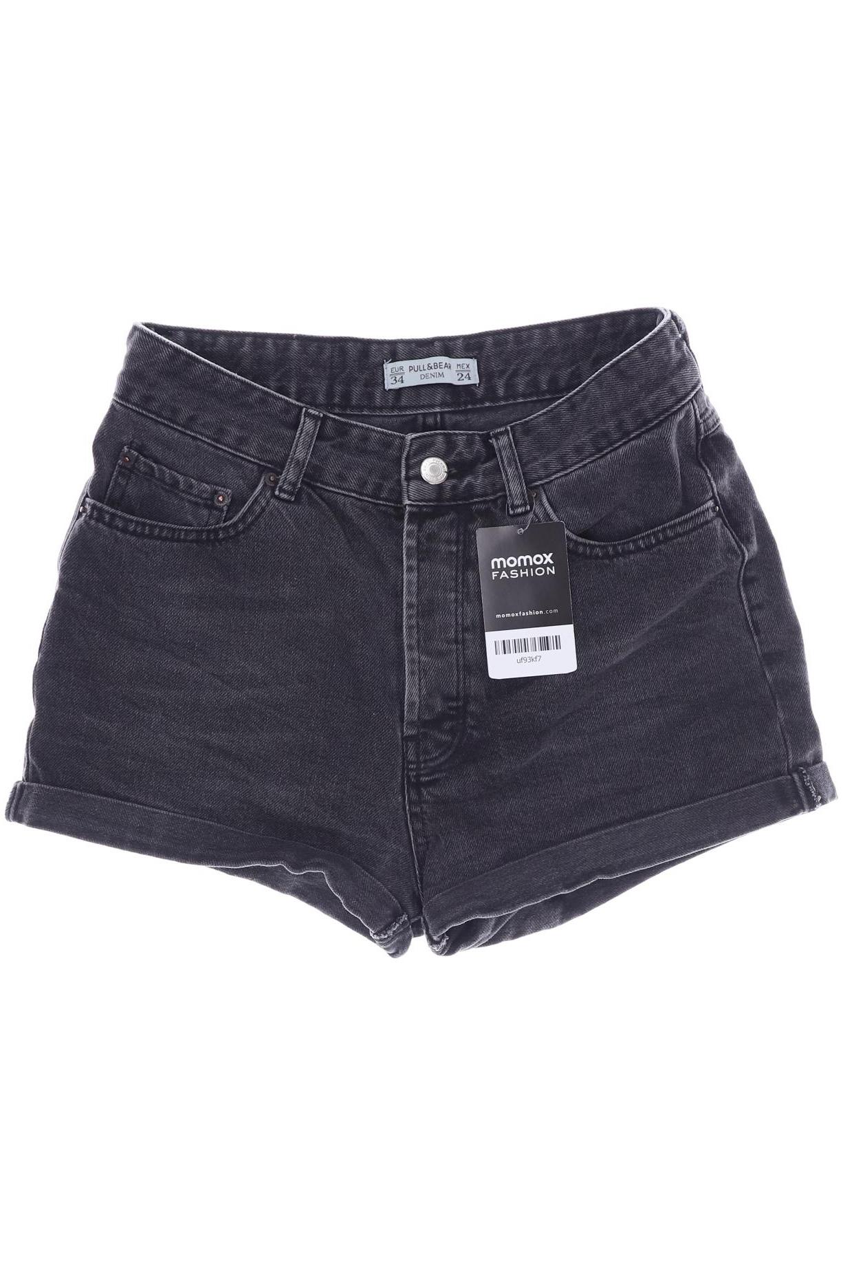 

Pull & Bear Damen Shorts, grau, Gr. 34