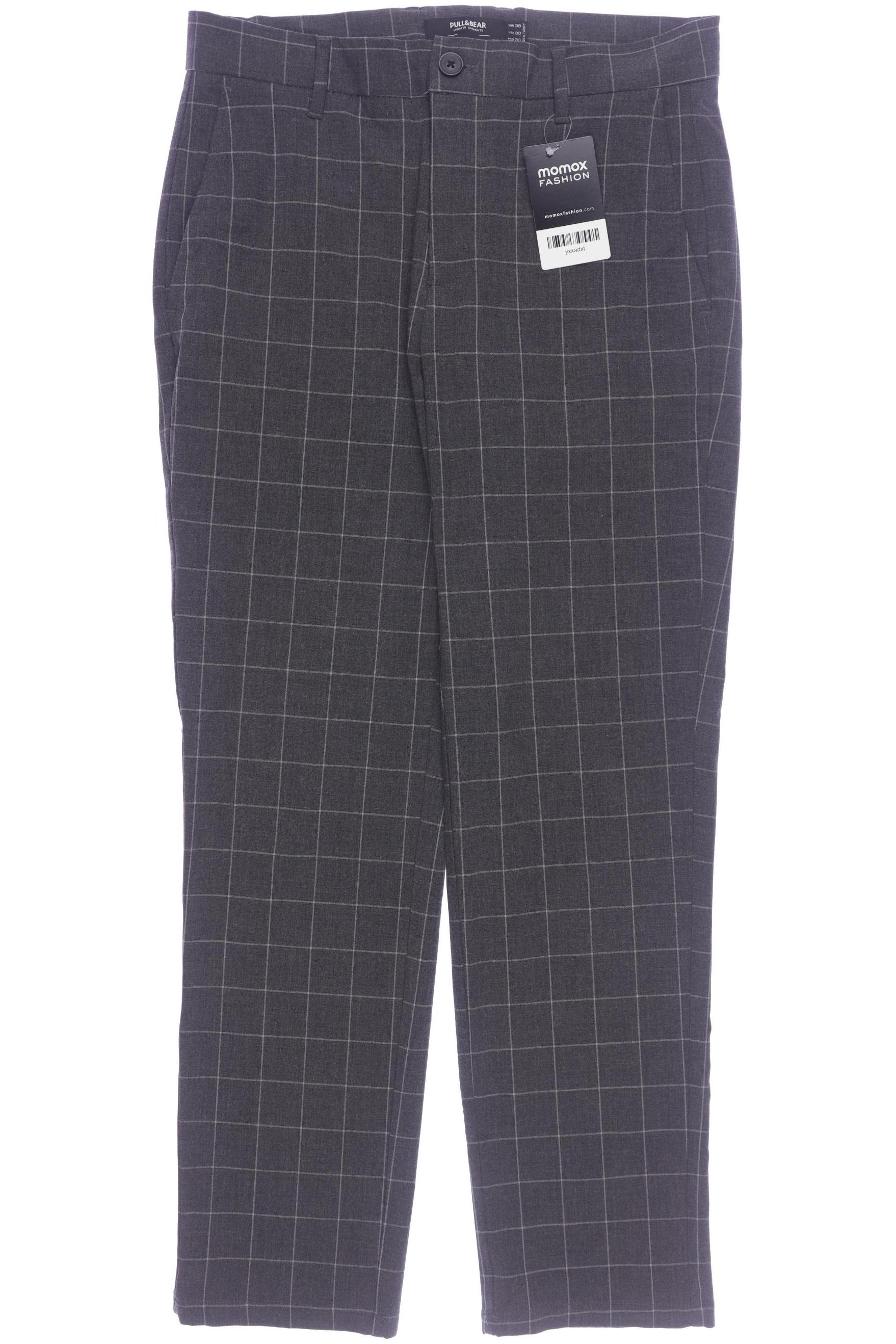 

Pull & Bear Damen Stoffhose, grau, Gr. 38