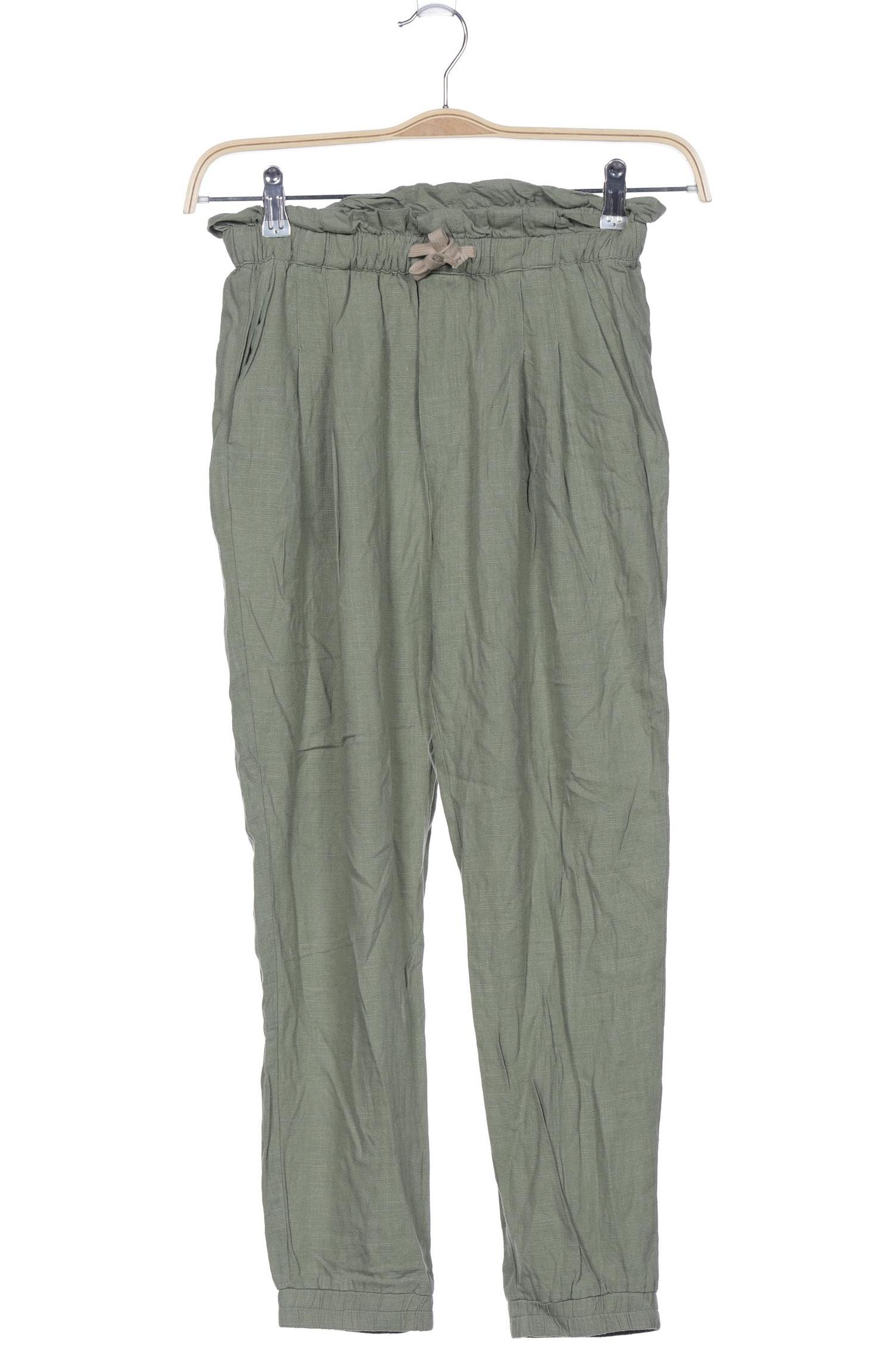 

Pull & Bear Damen Stoffhose, grün, Gr. 0