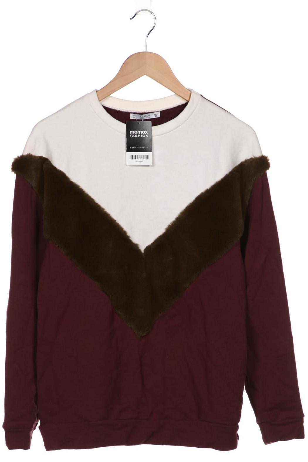 

Pull & Bear Damen Sweatshirt, bordeaux