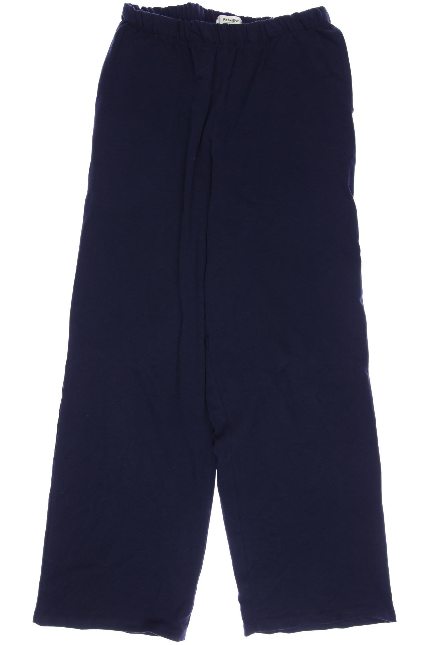 

Pull & Bear Damen Stoffhose, marineblau, Gr. 0