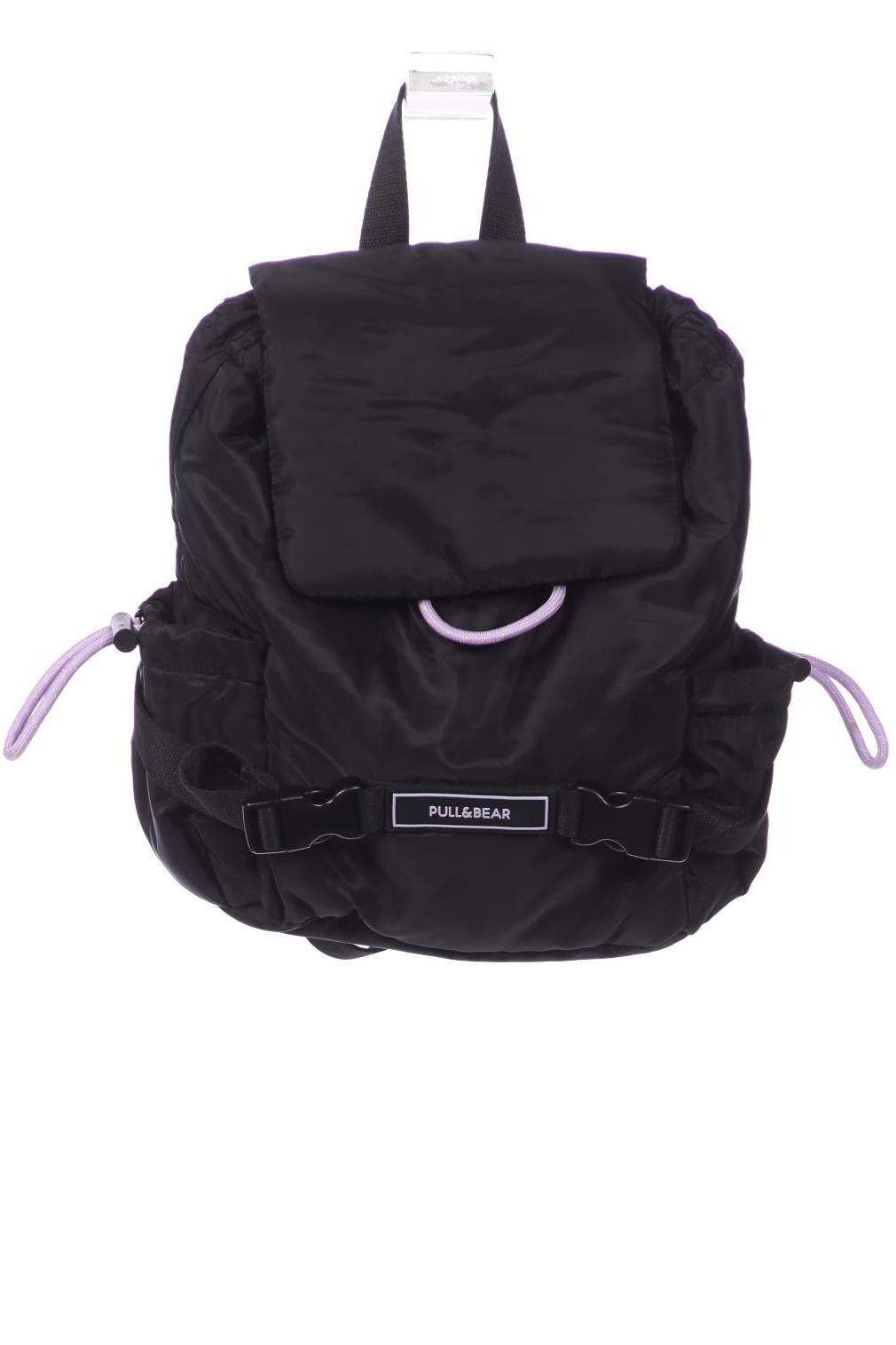 

Pull & Bear Damen Rucksack, schwarz, Gr.
