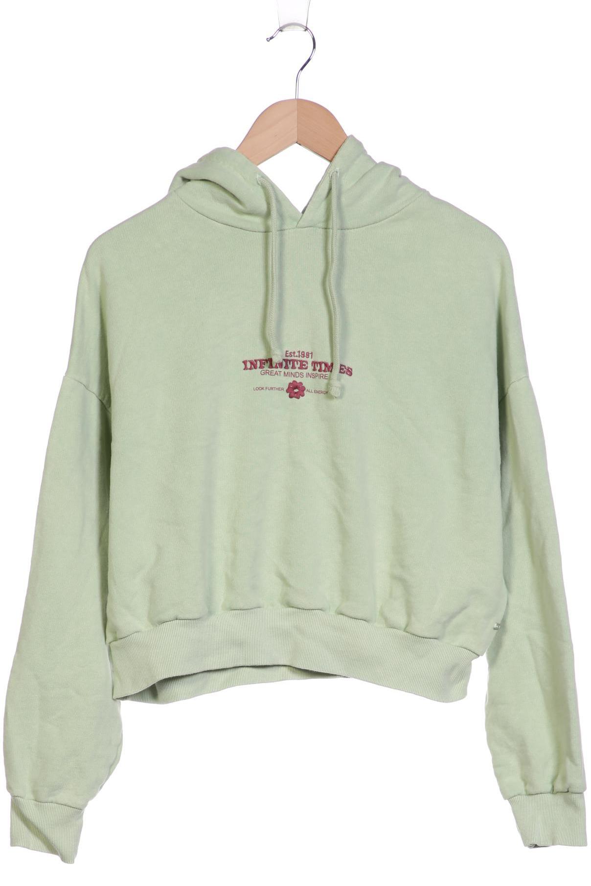 

Pull & Bear Damen Kapuzenpullover, hellgrün, Gr. 42