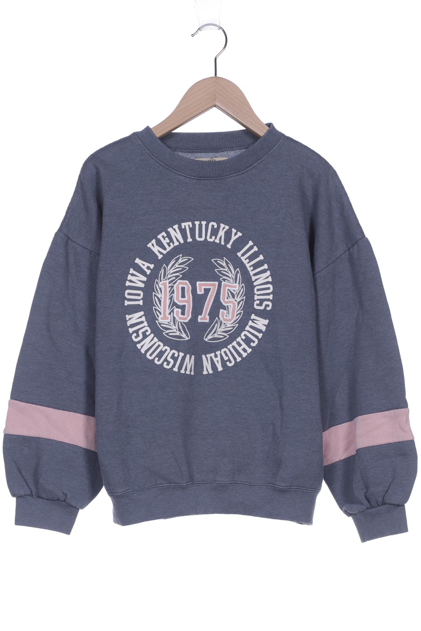 

Pull & Bear Damen Sweatshirt, blau, Gr. 36