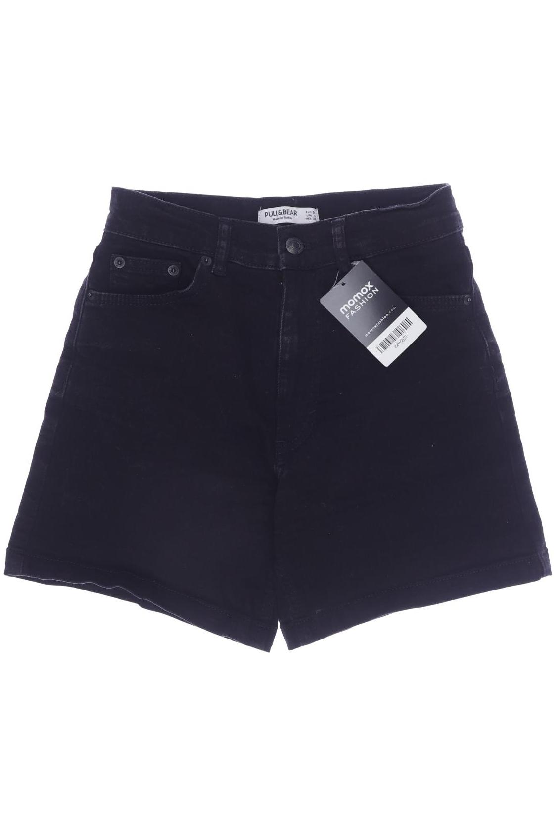 

Pull & Bear Damen Shorts, schwarz, Gr. 34