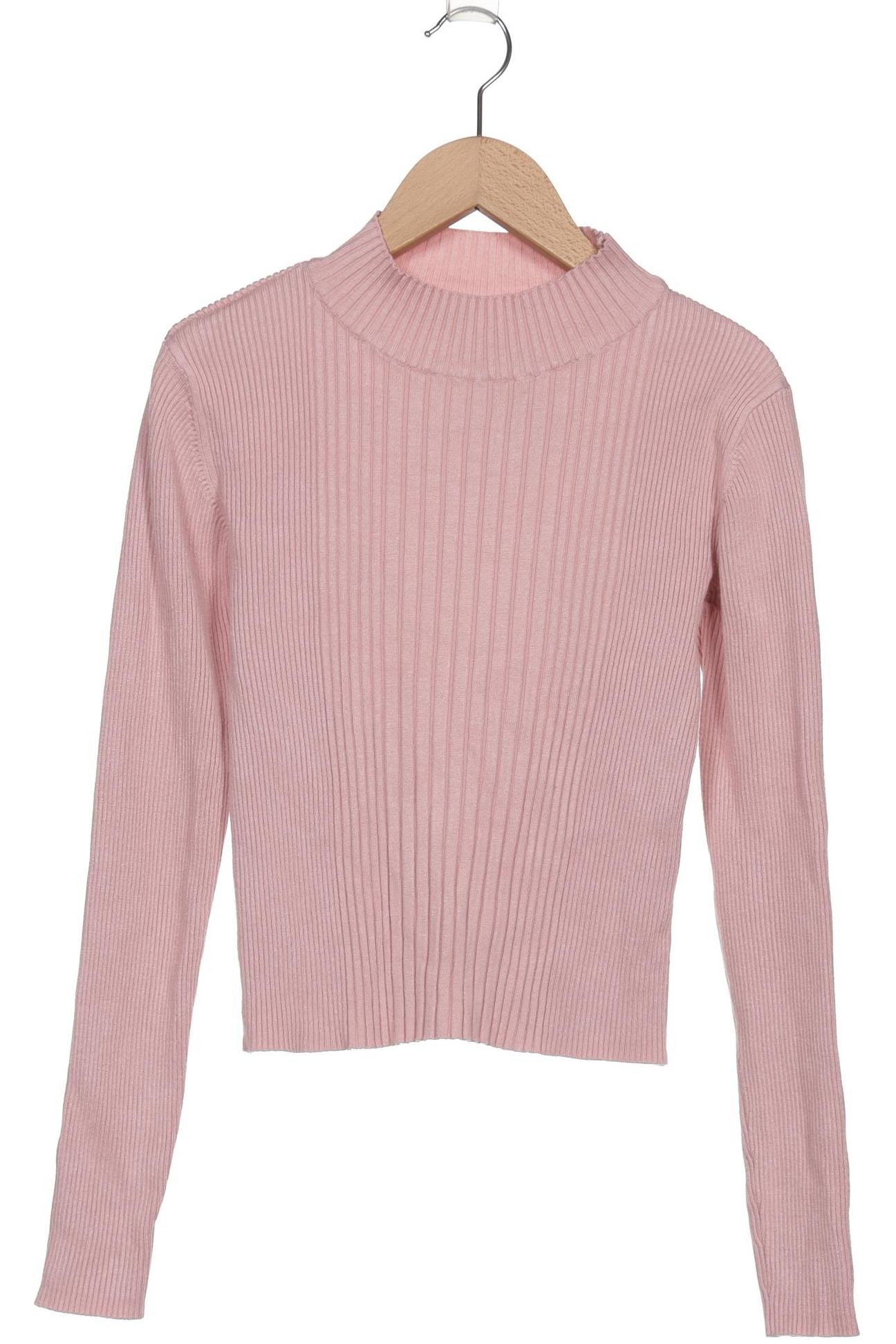 

Pull & Bear Damen Langarmshirt, pink, Gr. 38