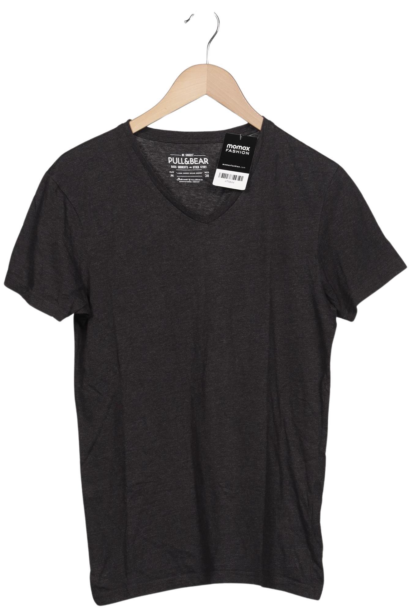 

Pull & Bear Damen T-Shirt, grau, Gr. 38