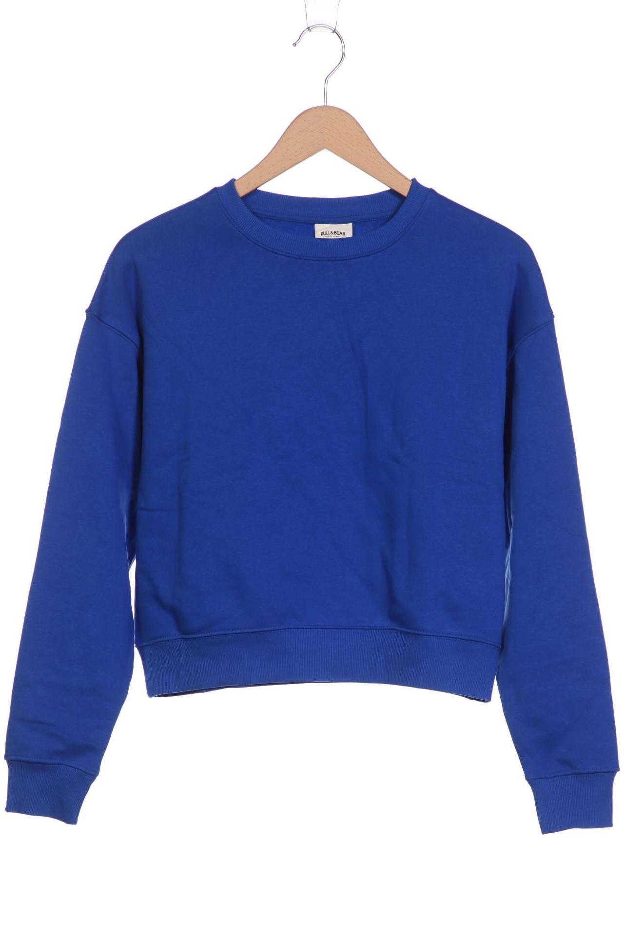 

Pull & Bear Damen Sweatshirt, blau, Gr. 36
