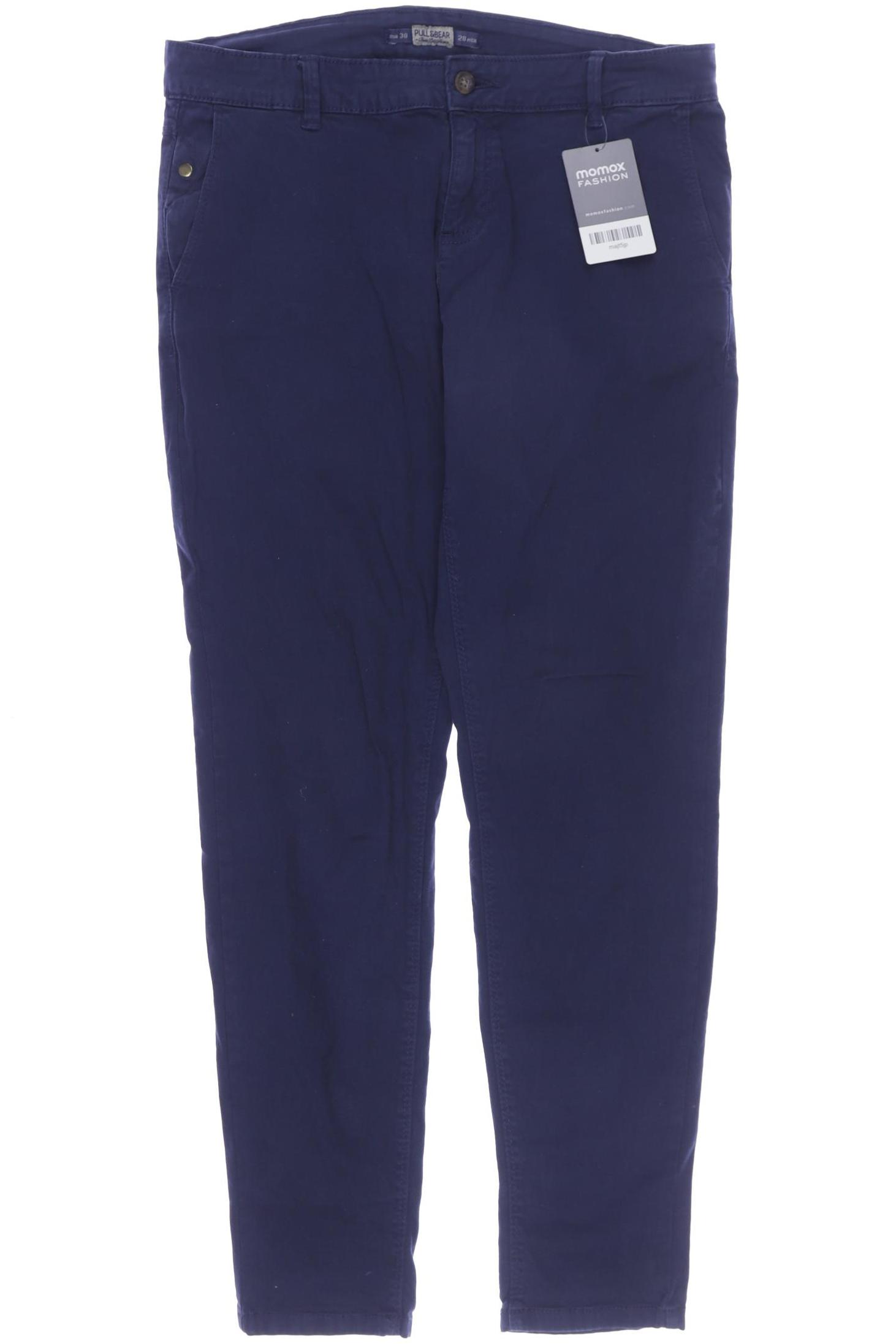 

Pull & Bear Damen Stoffhose, blau, Gr. 38