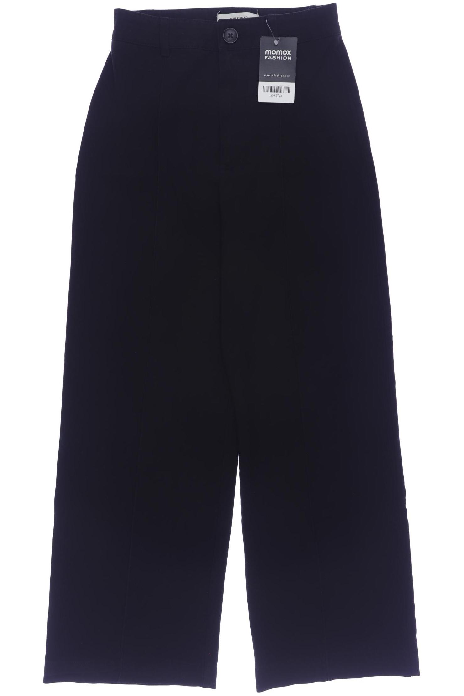 

Pull & Bear Damen Stoffhose, schwarz, Gr. 0