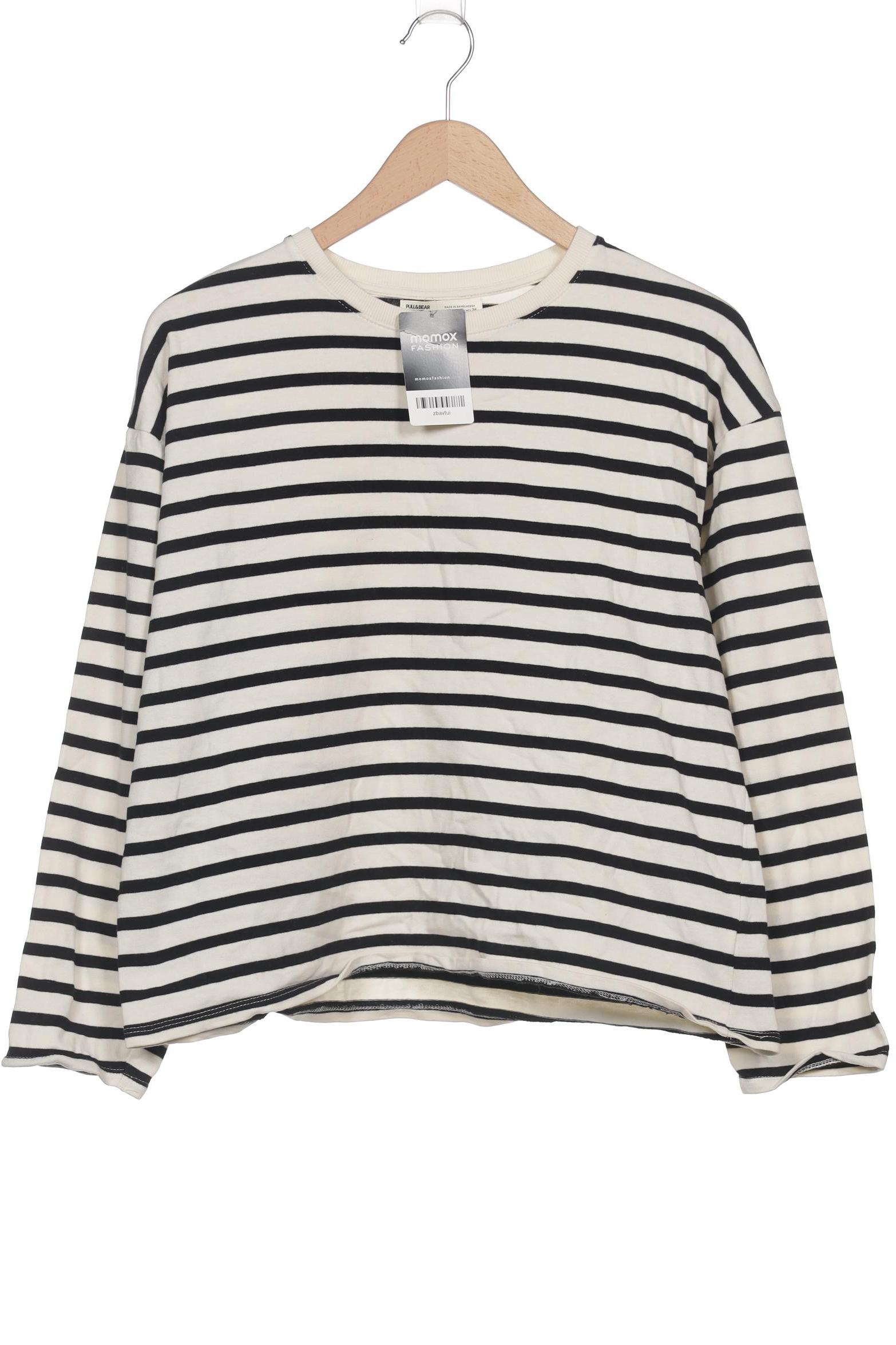 

Pull & Bear Damen Sweatshirt, cremeweiß, Gr. 36