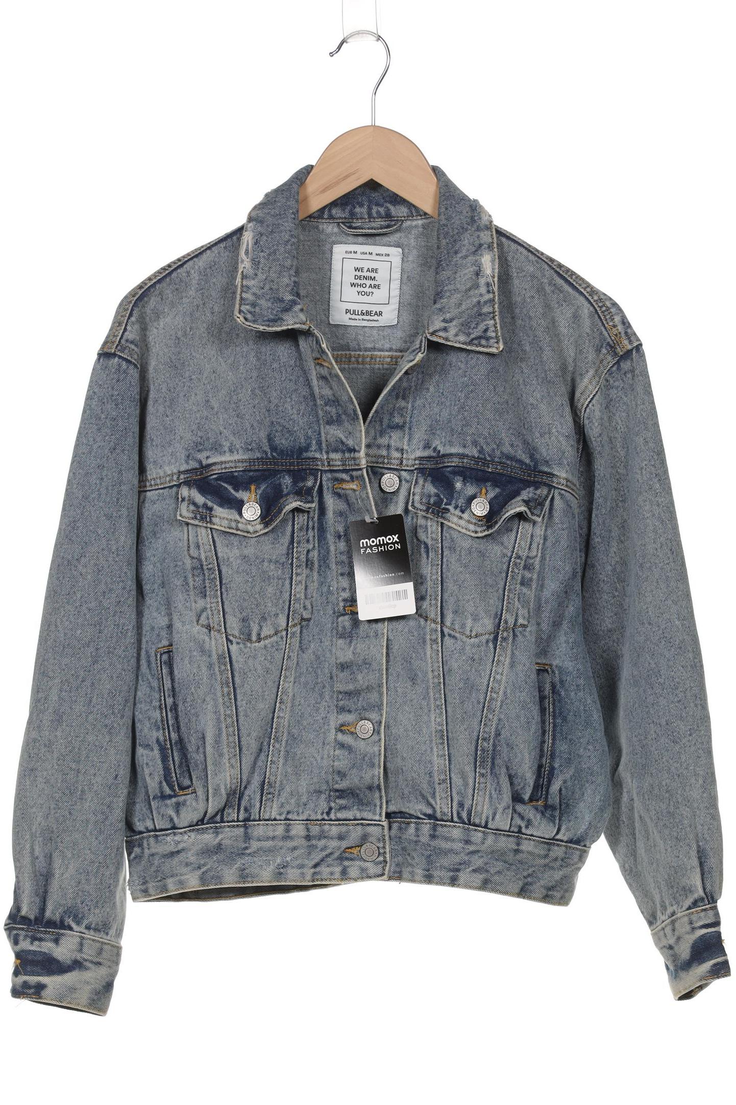 

Pull & Bear Damen Jacke, blau, Gr. 38