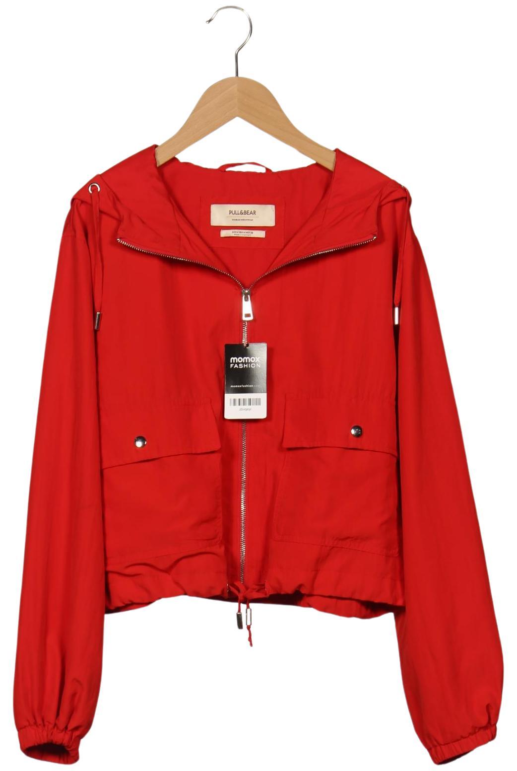 

Pull & Bear Damen Jacke, rot, Gr. 38