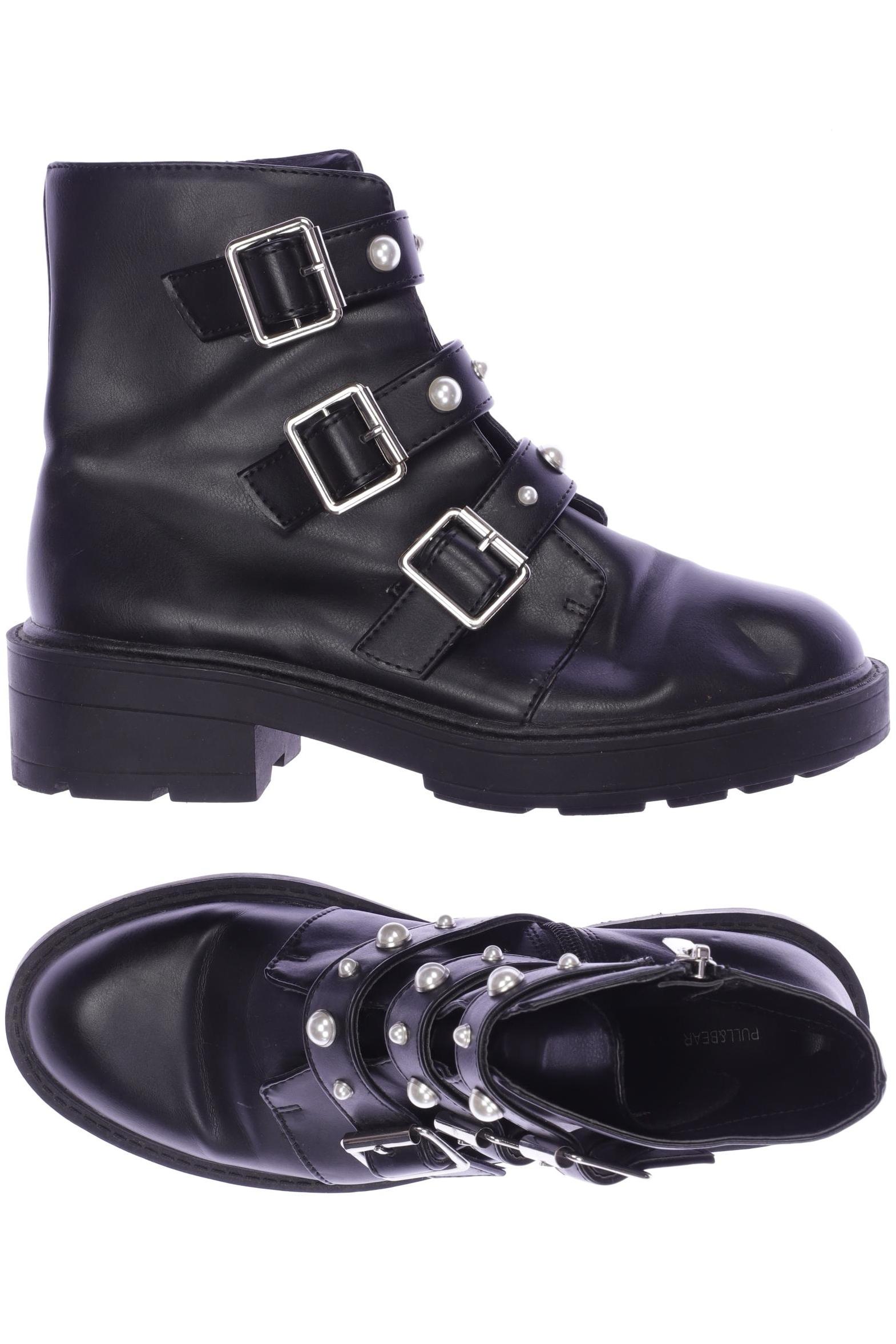 

Pull & Bear Damen Stiefelette, schwarz, Gr. 37