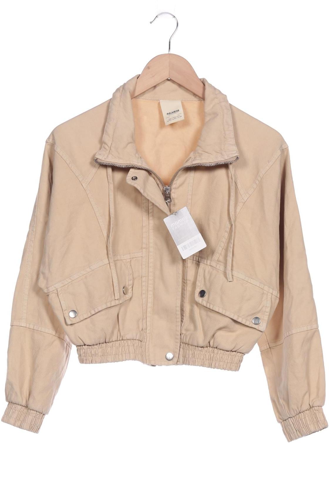 

Pull & Bear Damen Jacke, beige, Gr. 34