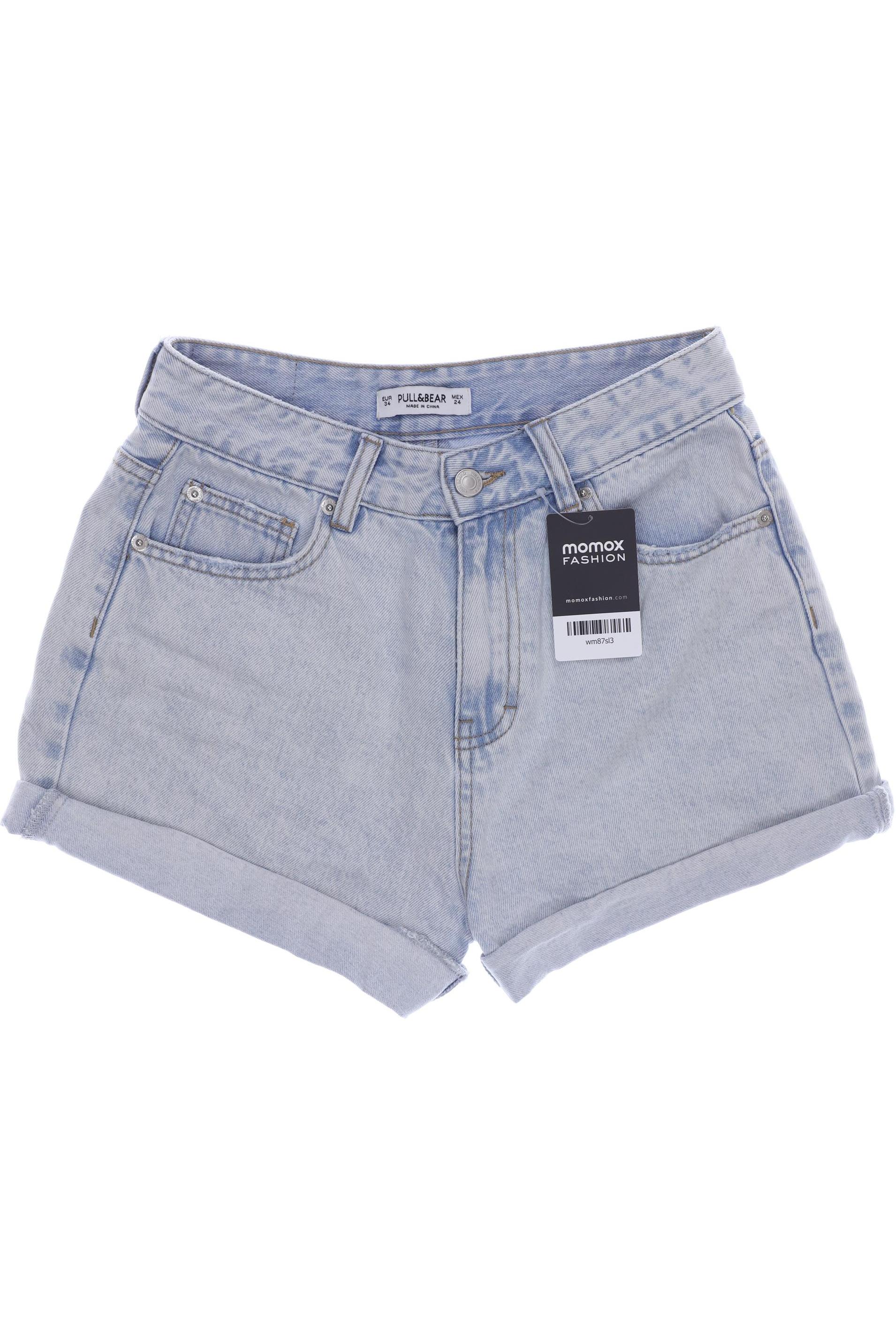 

Pull & Bear Damen Shorts, hellblau, Gr. 34