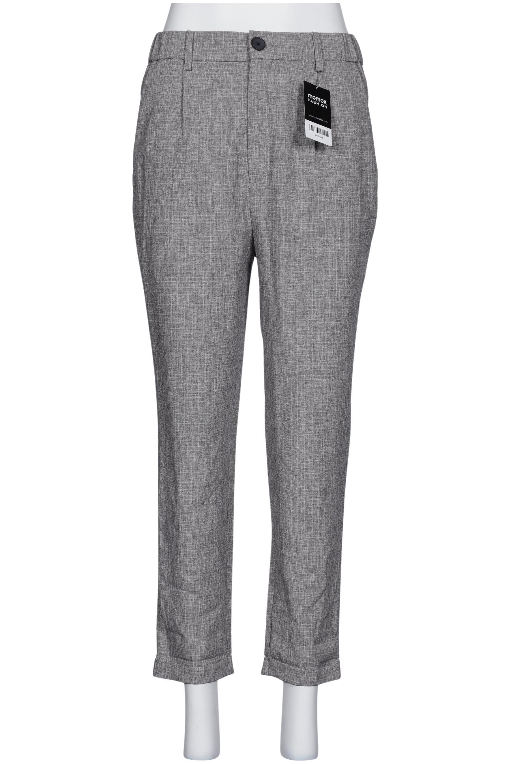 

Pull & Bear Damen Stoffhose, grau, Gr. 0