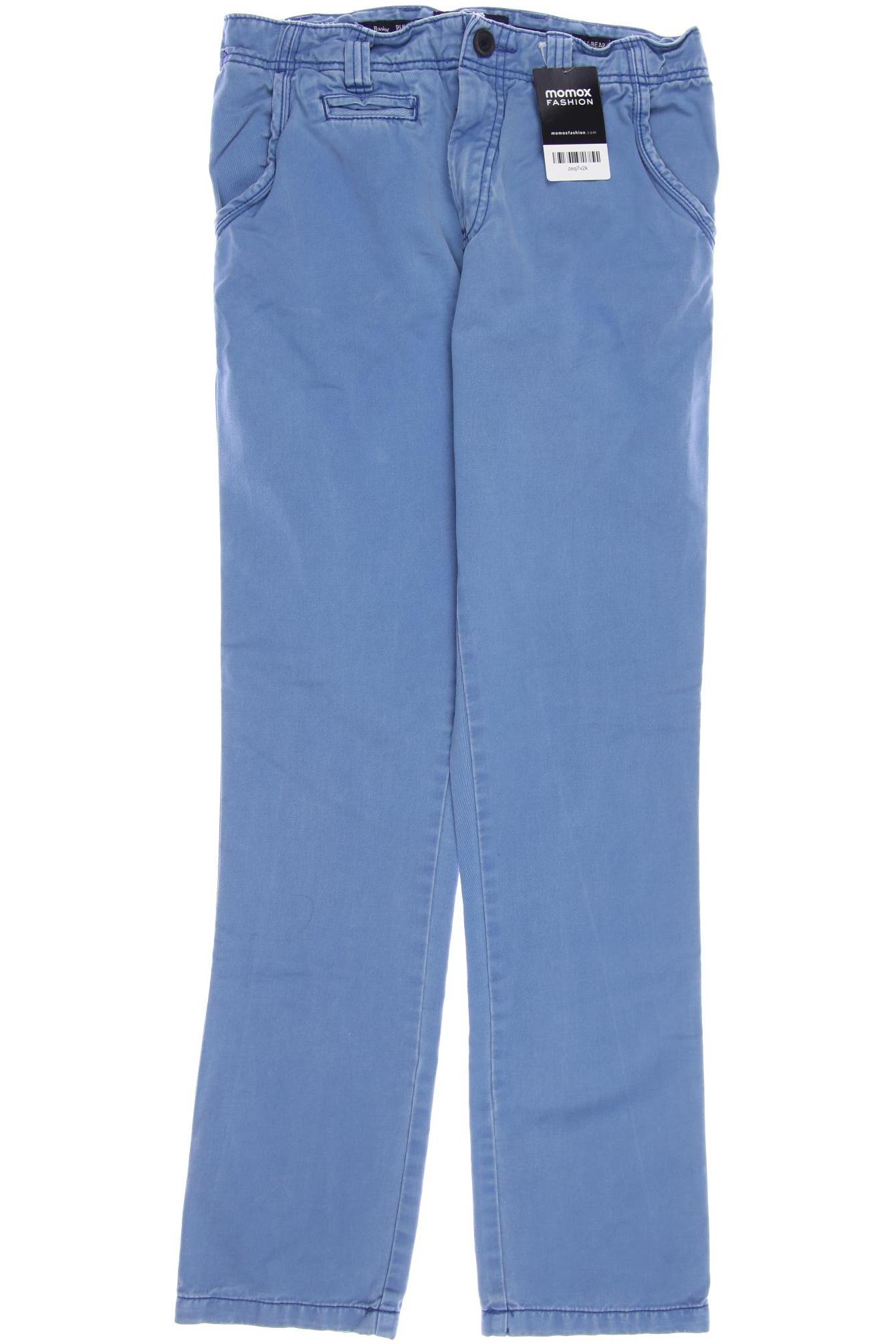 

Pull & Bear Damen Stoffhose, blau