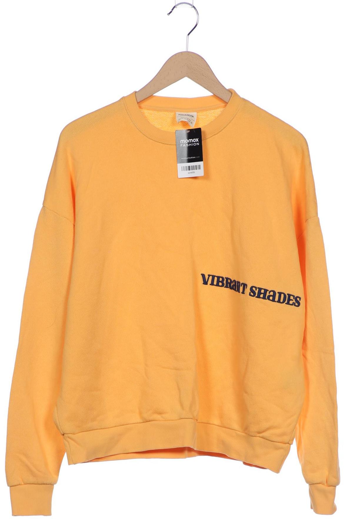 

Pull & Bear Damen Sweatshirt, gelb, Gr. 36