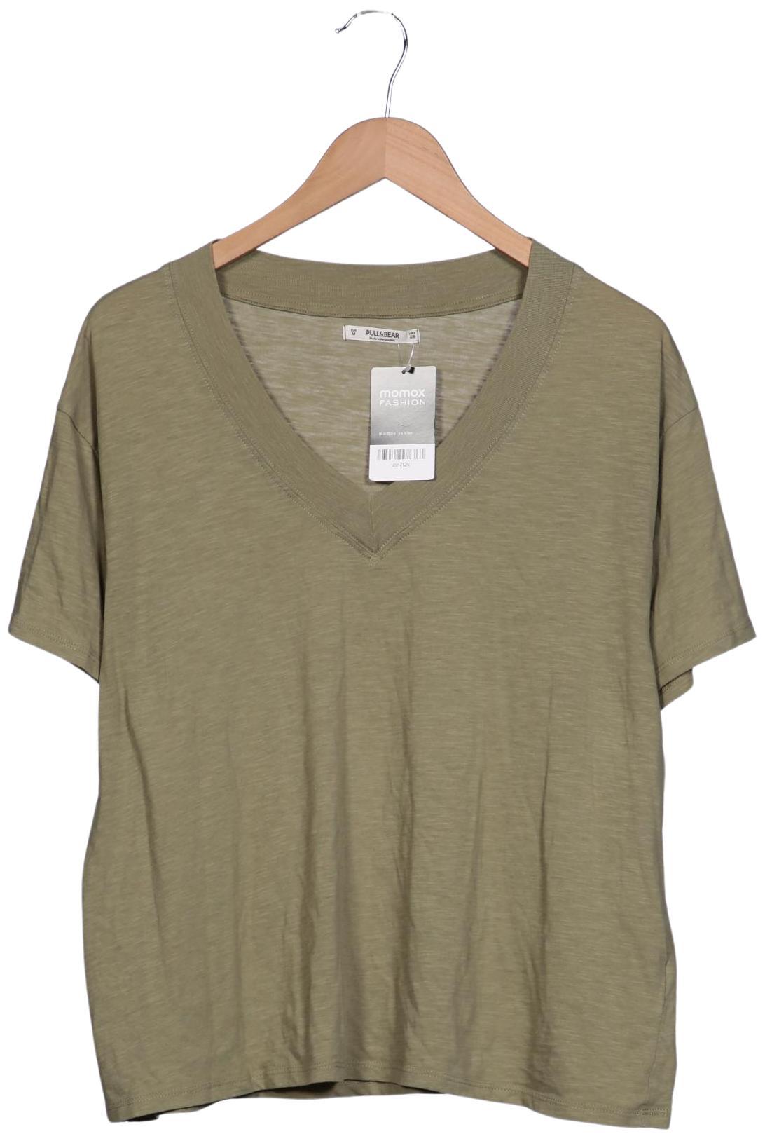 

Pull & Bear Damen T-Shirt, grün, Gr. 38