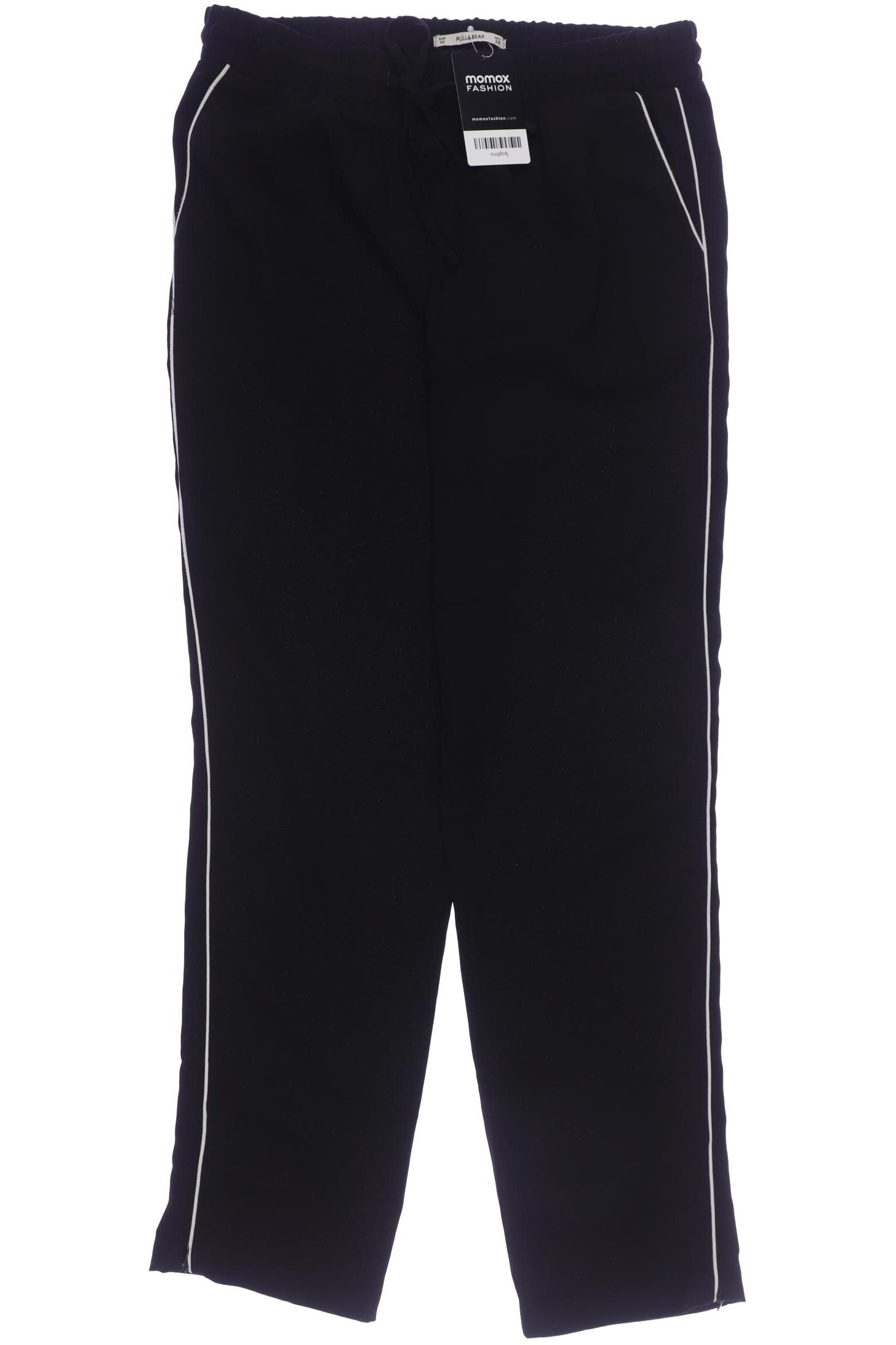 

Pull & Bear Damen Stoffhose, schwarz, Gr. 0