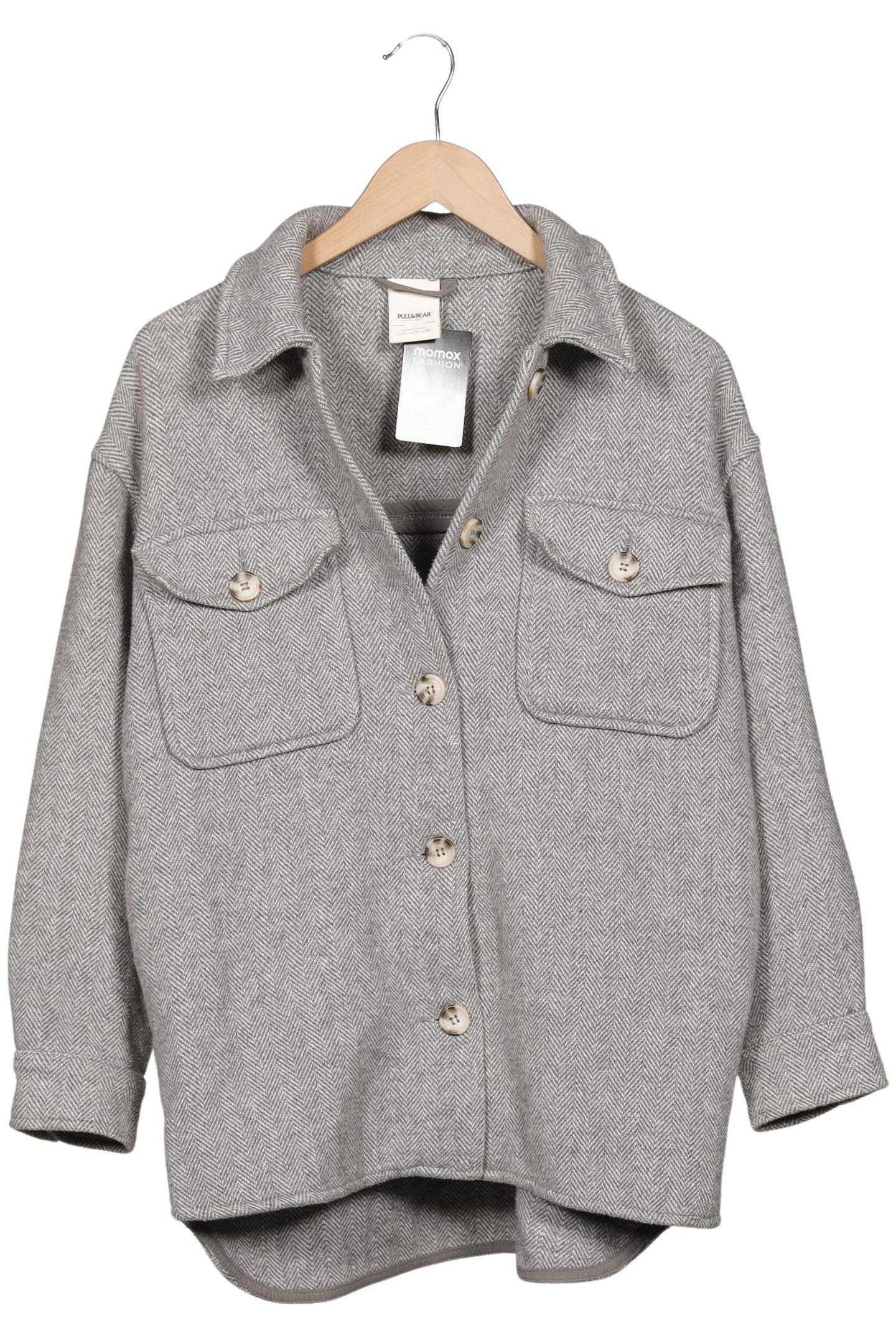 

Pull & Bear Damen Jacke, grau, Gr. 36