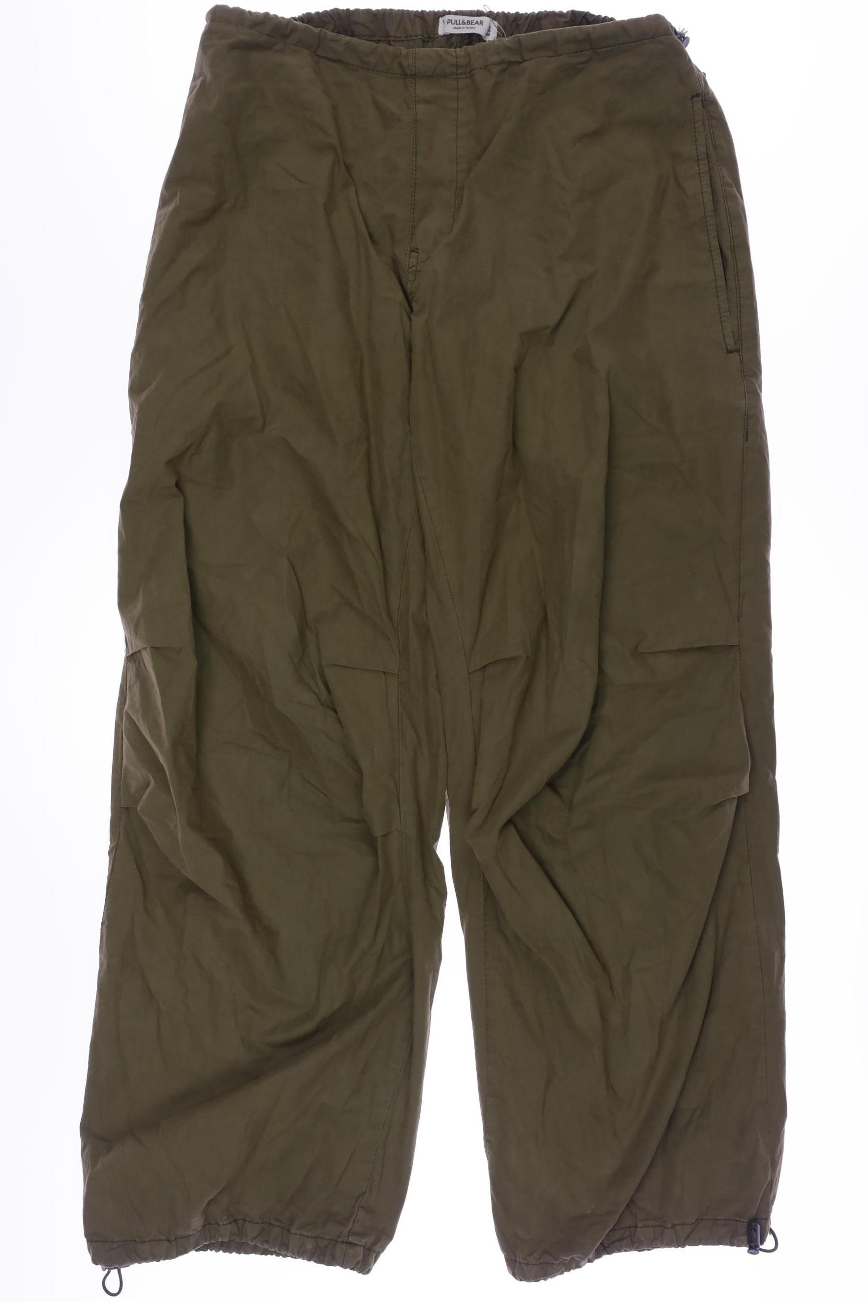

Pull & Bear Damen Stoffhose, grün, Gr. 0