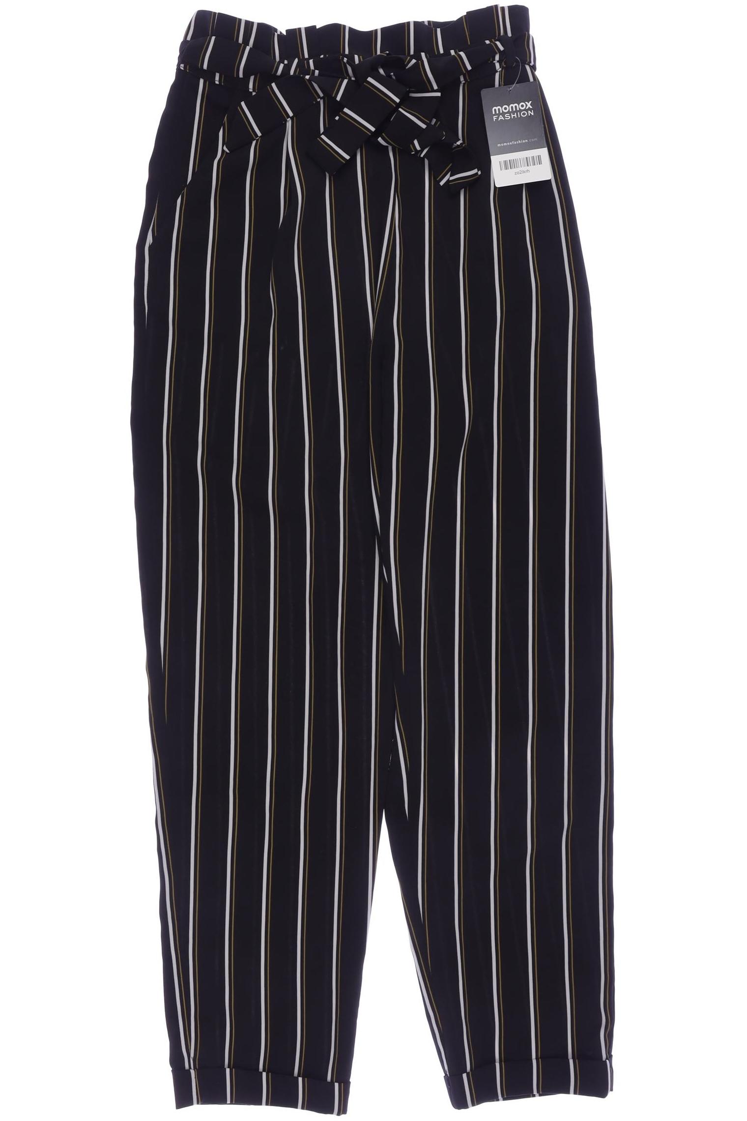 

Pull & Bear Damen Stoffhose, schwarz, Gr. 0