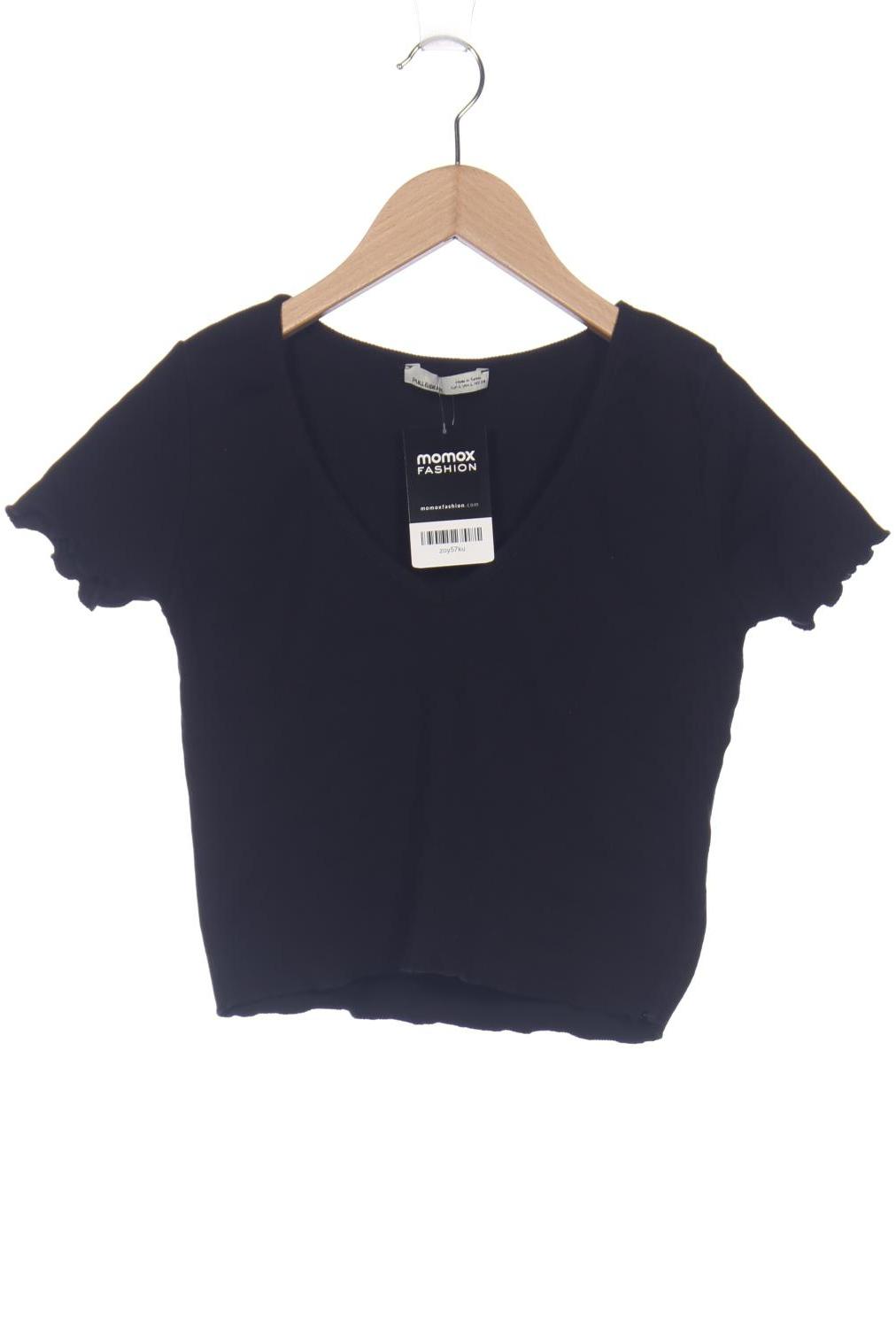 

Pull & Bear Damen T-Shirt, schwarz, Gr. 42