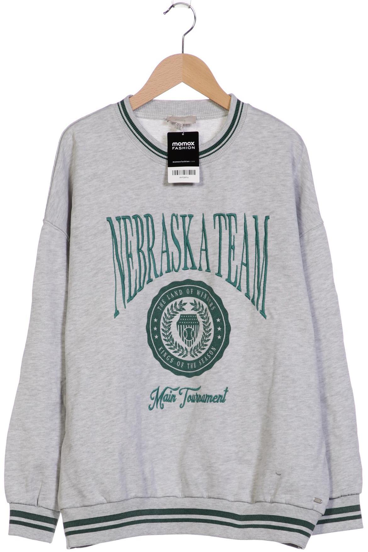 

Pull & Bear Damen Sweatshirt, grau, Gr. 38