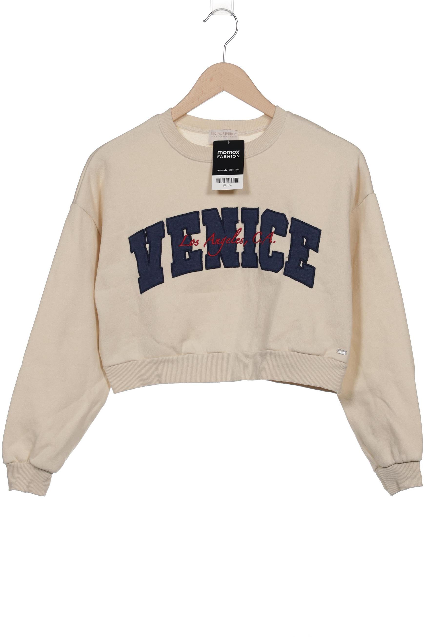 

Pull & Bear Damen Sweatshirt, cremeweiß, Gr. 34